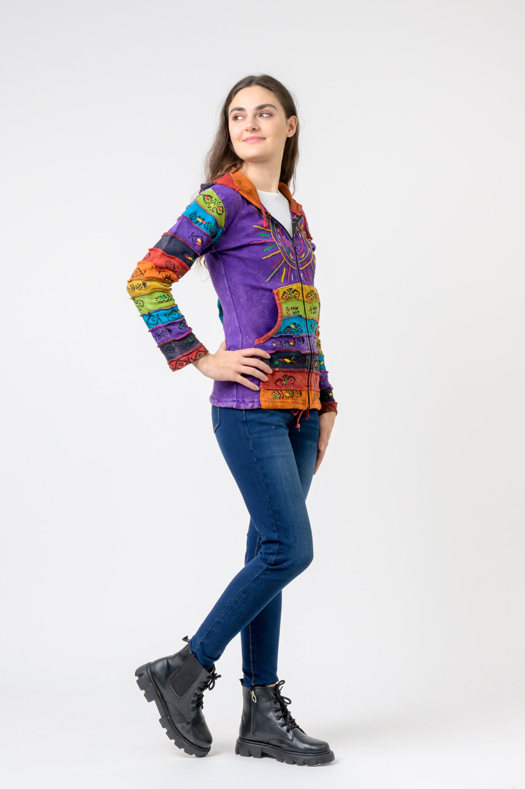 Rhea Sun Print Jacket