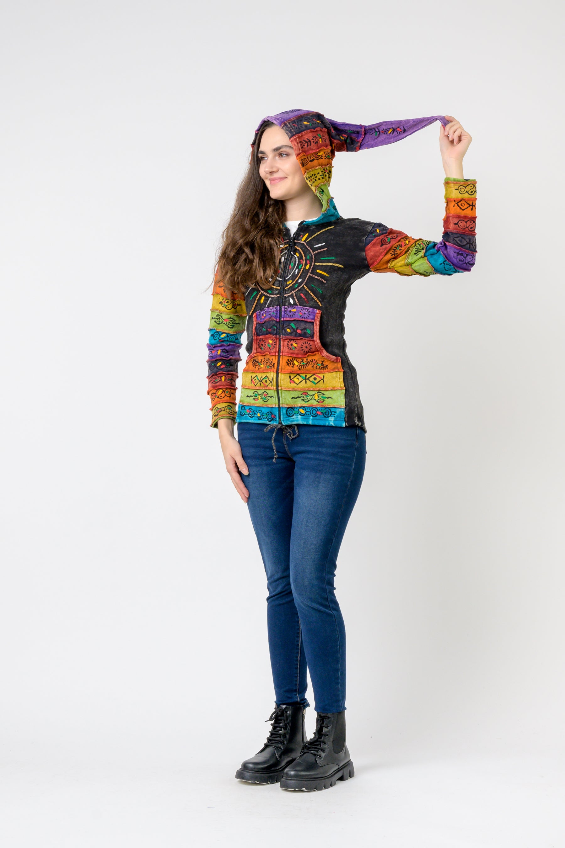 Rhea Sun Print Jacket