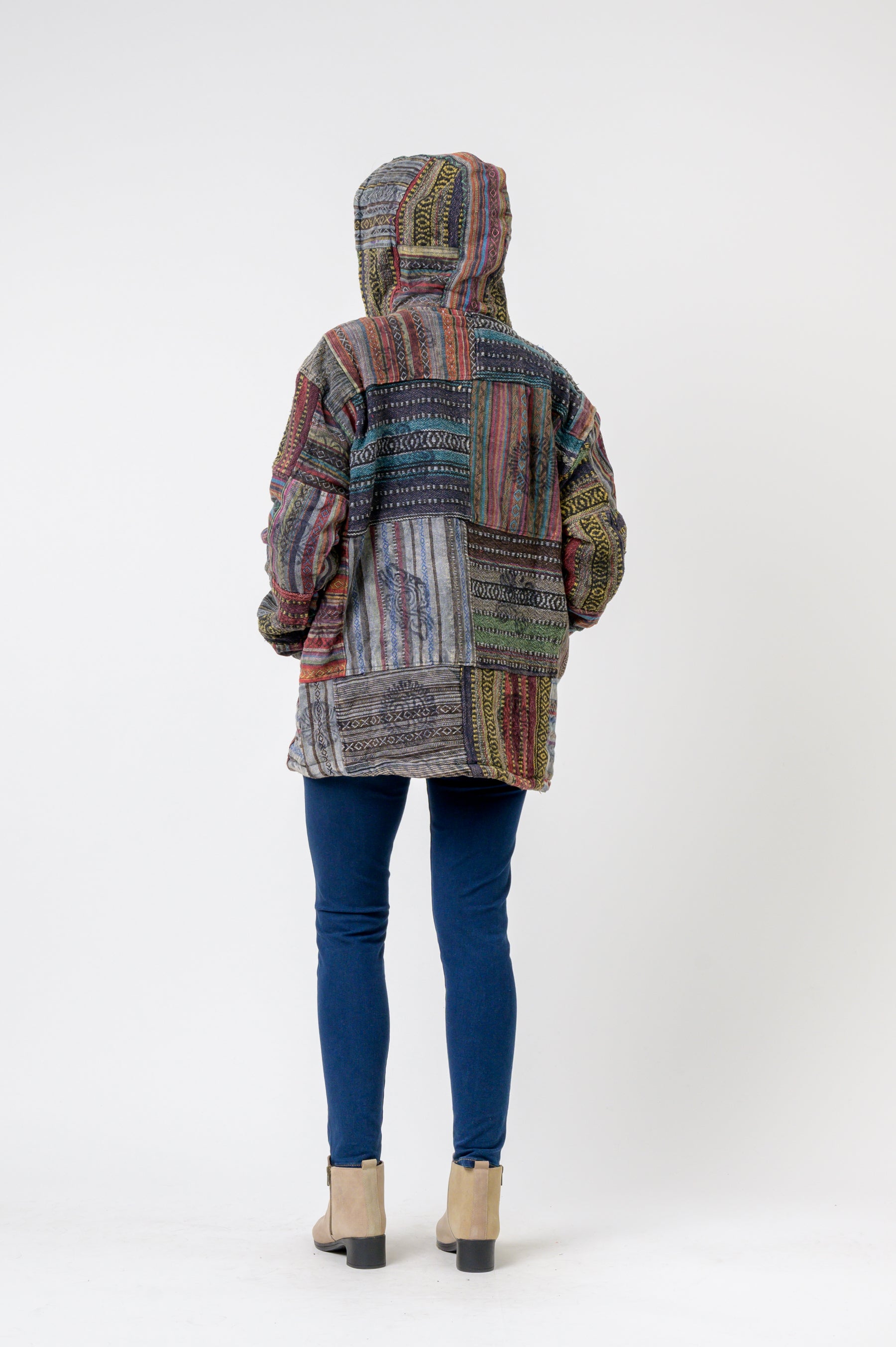 Rhea Patch Print Jacket