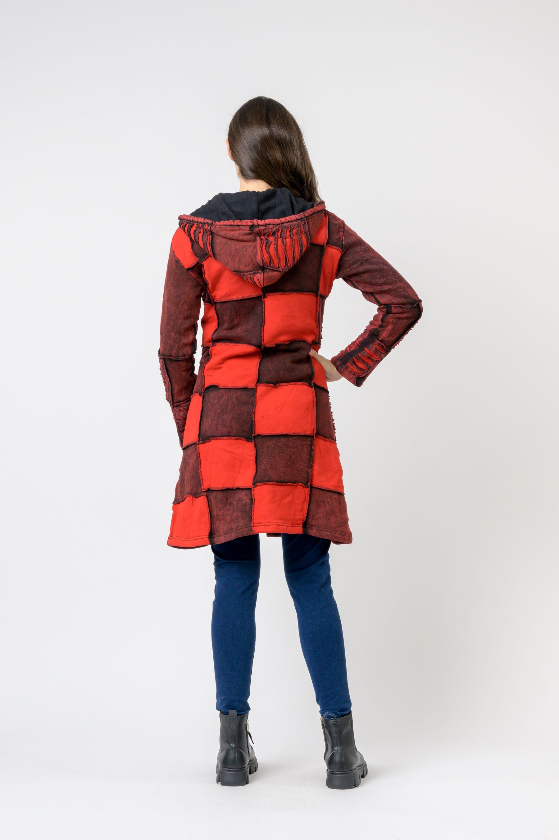 Rhea Cotton Long Flower Jacket