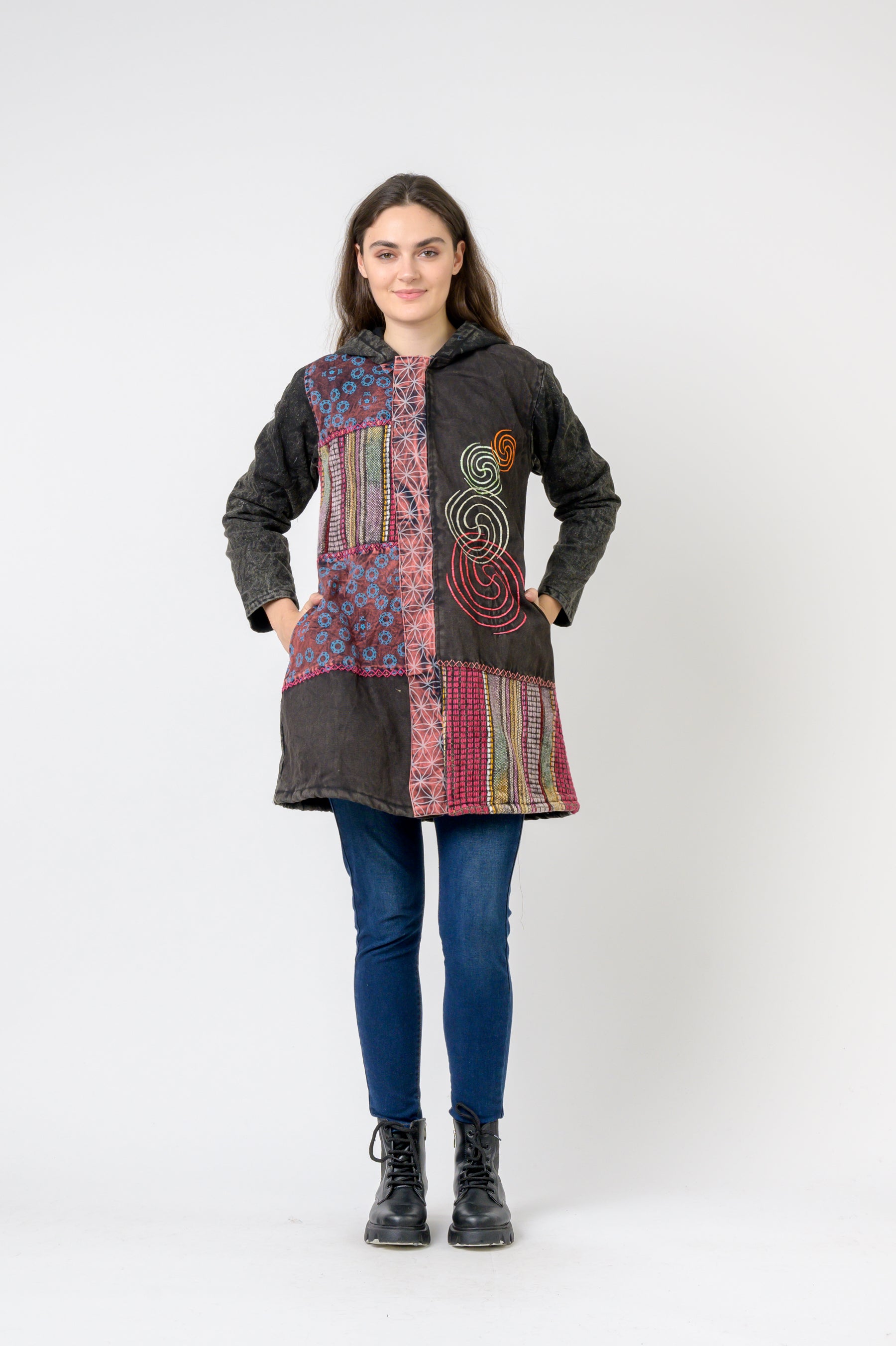 Rhea Cotton Long Jacket