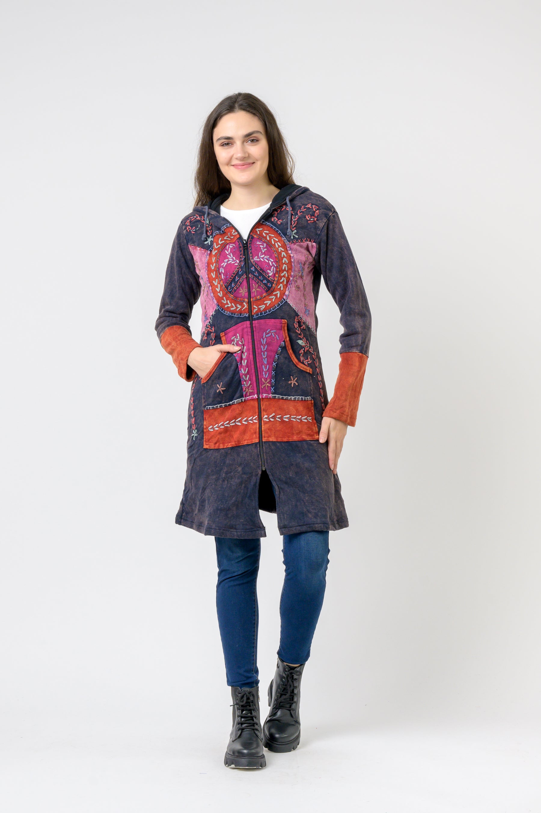 Rhea Cotton Man-Style Jacket