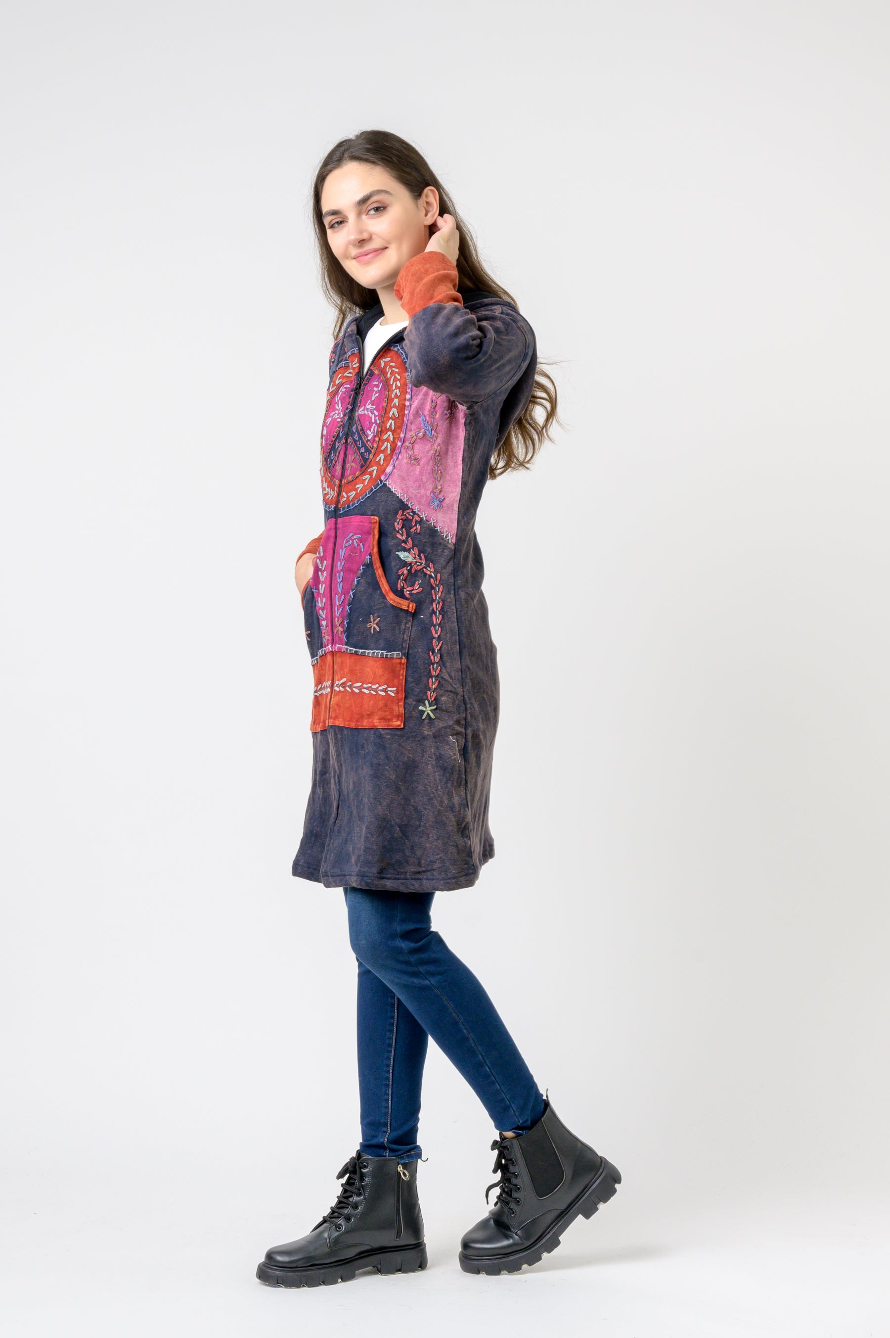 Rhea Cotton Man-Style Jacket