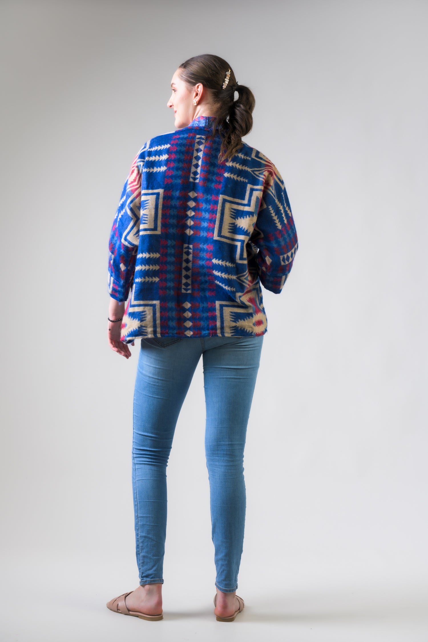 Rhea Southwest Light Jacket Beige / Small/Medium