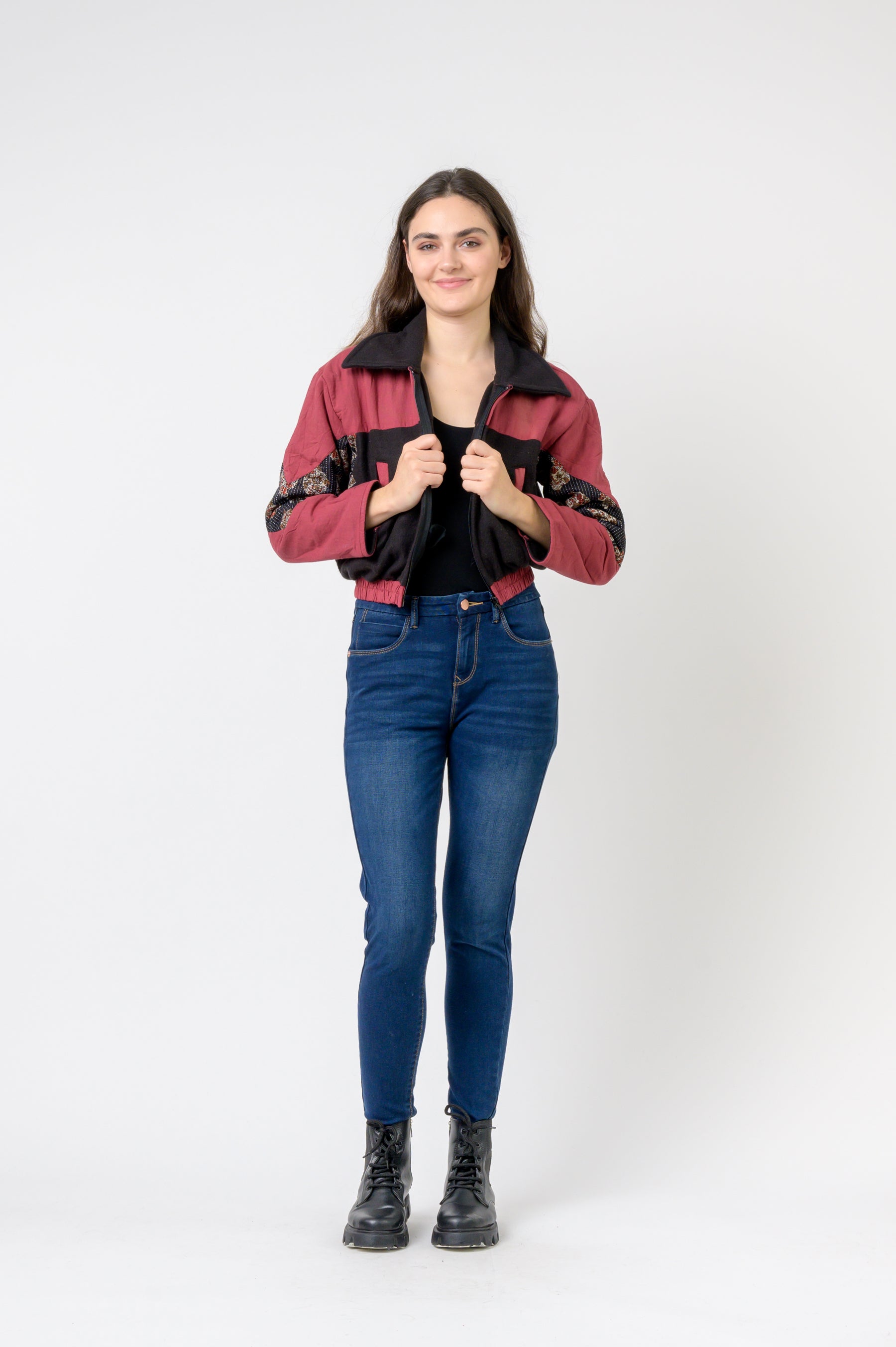 Rhea Floral Fleecy Jacket