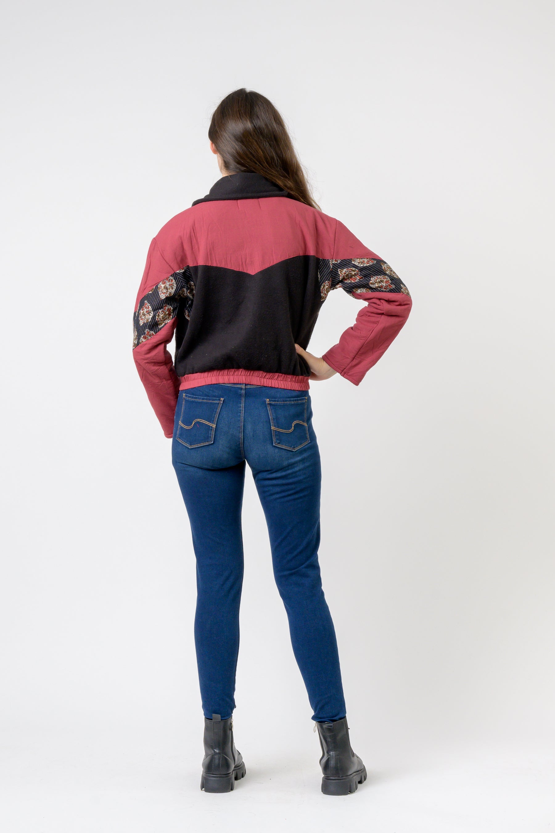 Rhea Floral Fleecy Jacket