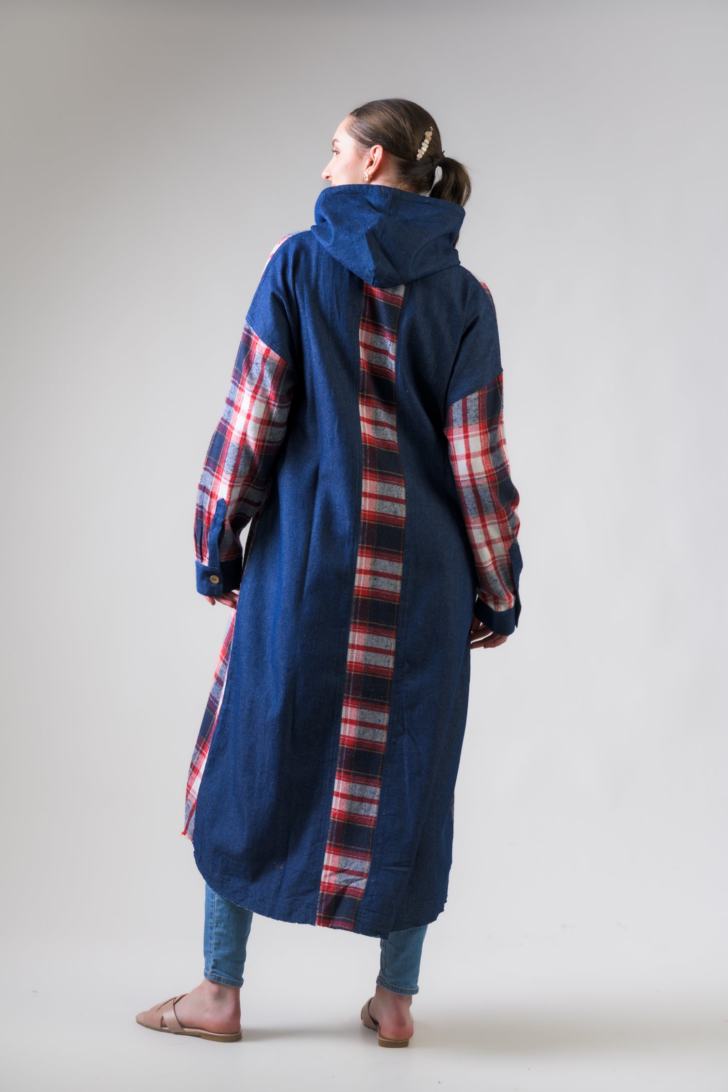 Rhea Audrey Long Jacket Brown / S/M