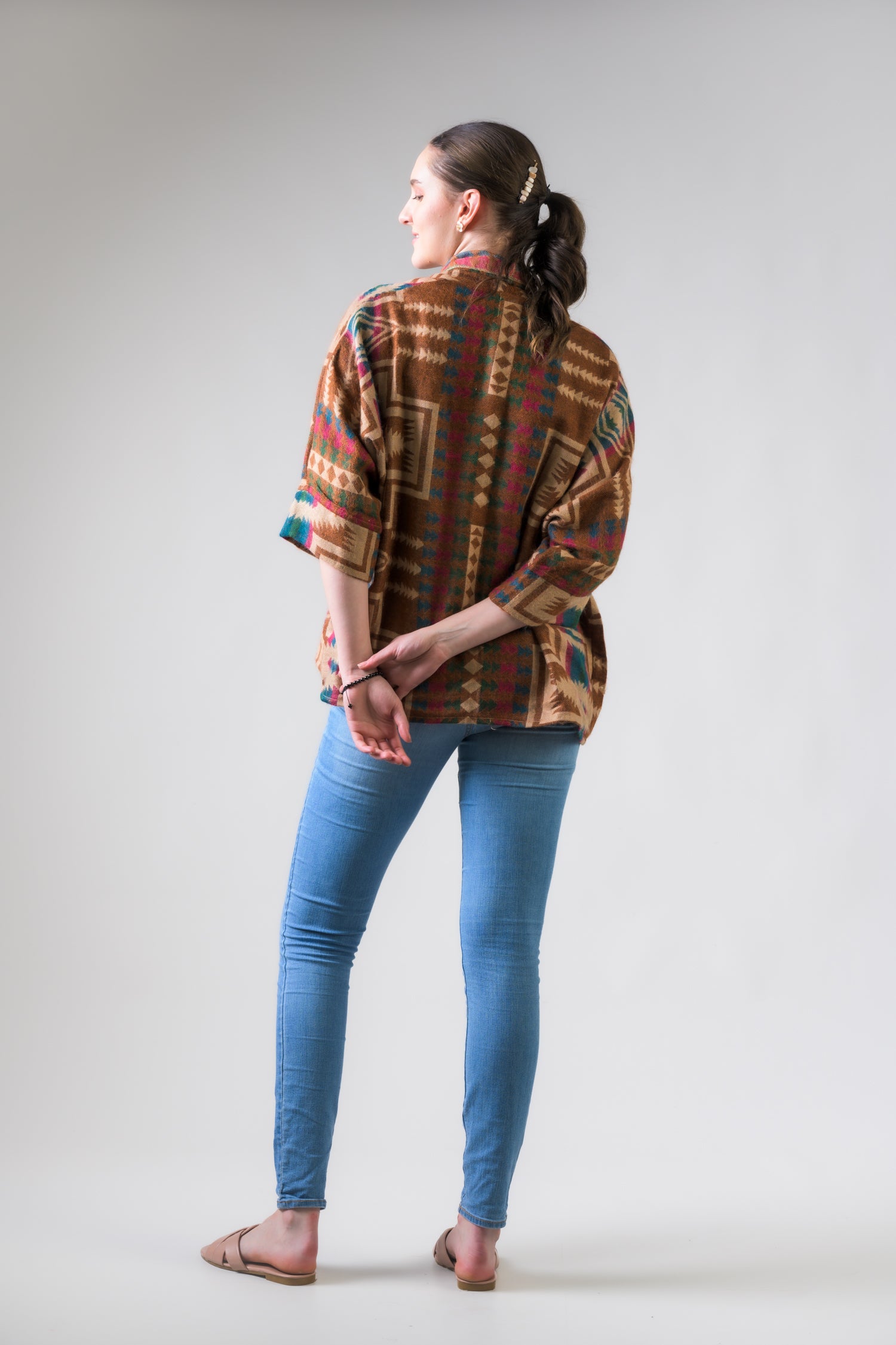 Rhea Southwest Light Jacket Beige / Large/Xlarge