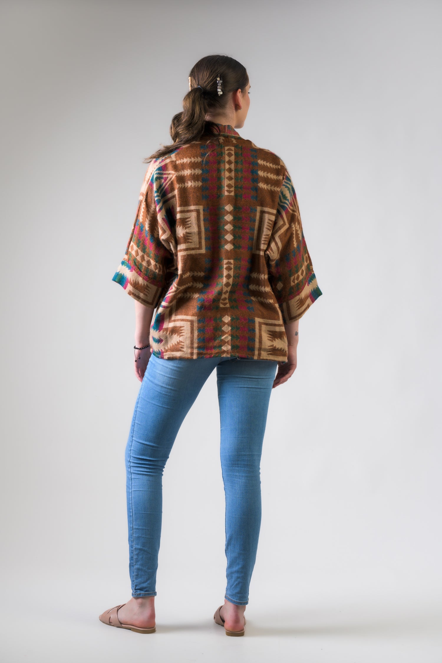 Rhea Southwest Light Jacket Beige / Large/Xlarge