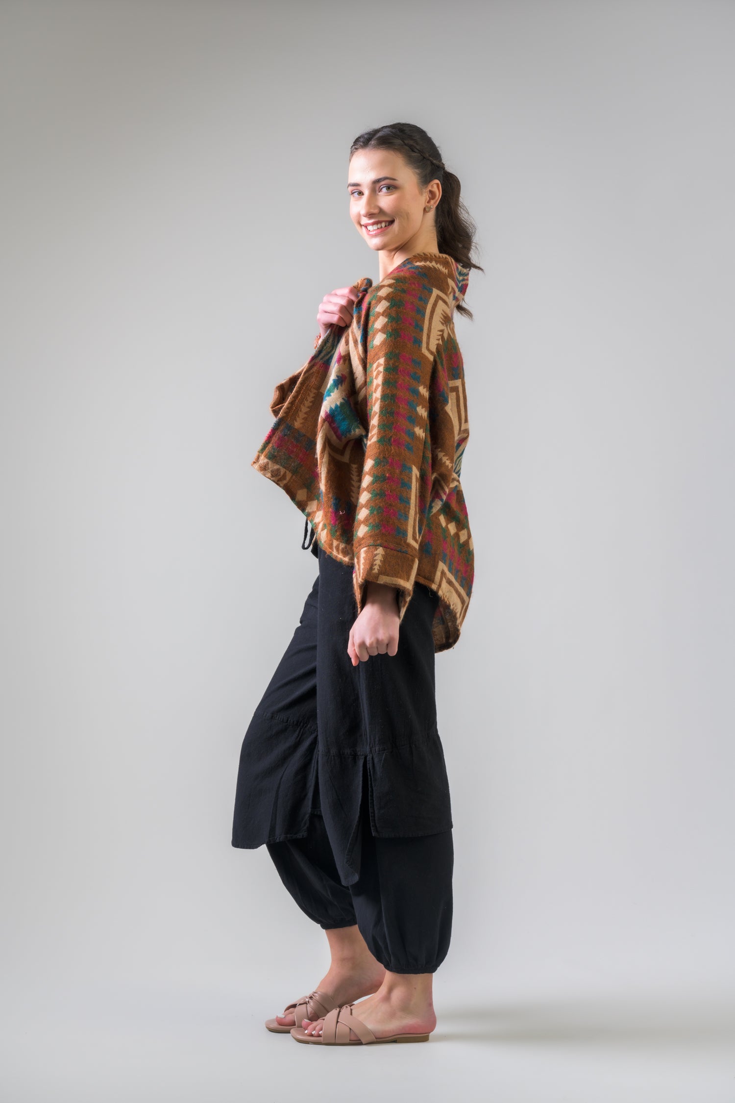 Rhea Southwest Light Jacket Beige / Small/Medium