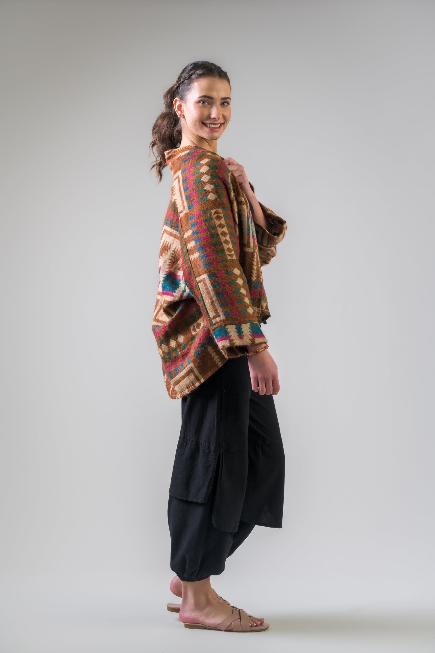 Rhea Southwest Light Jacket Beige / Small/Medium