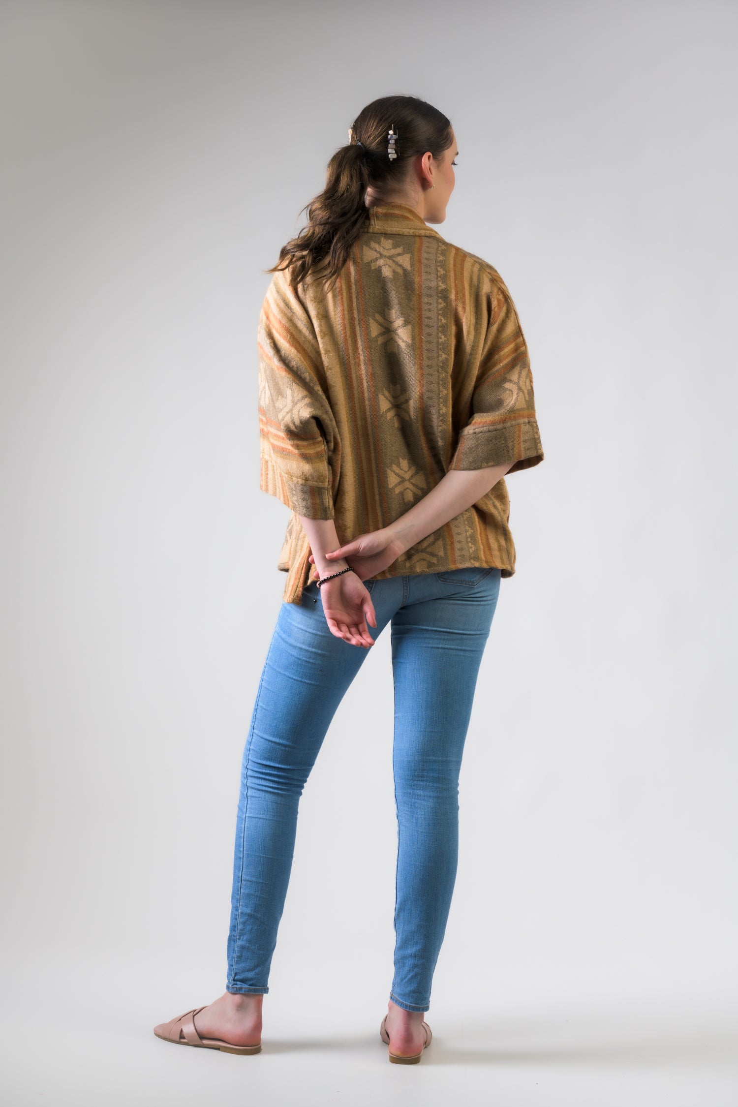 Rhea Southwest Light Jacket Beige / Small/Medium