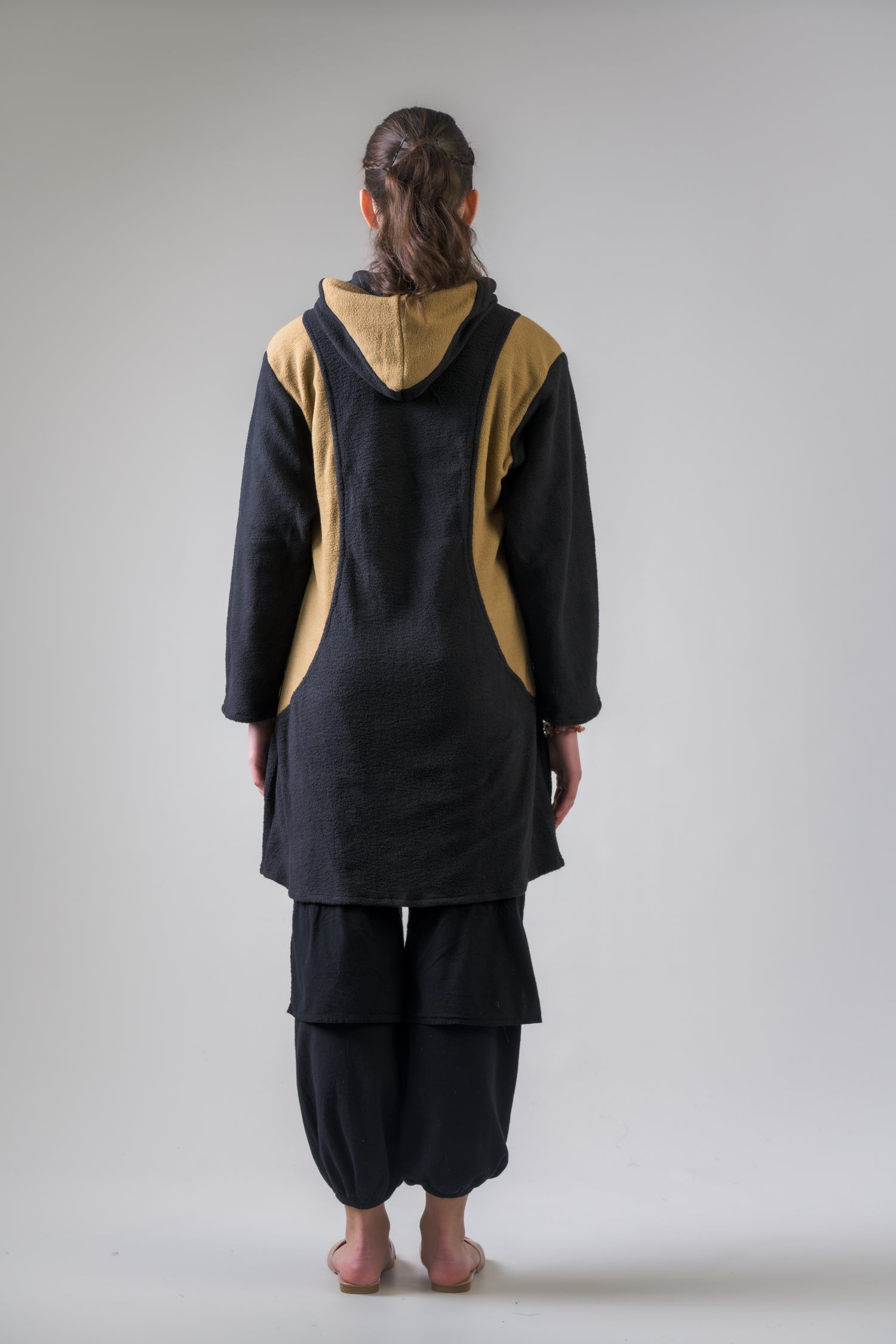 Rhea Fleecy Pocket Jacket Black / L/X