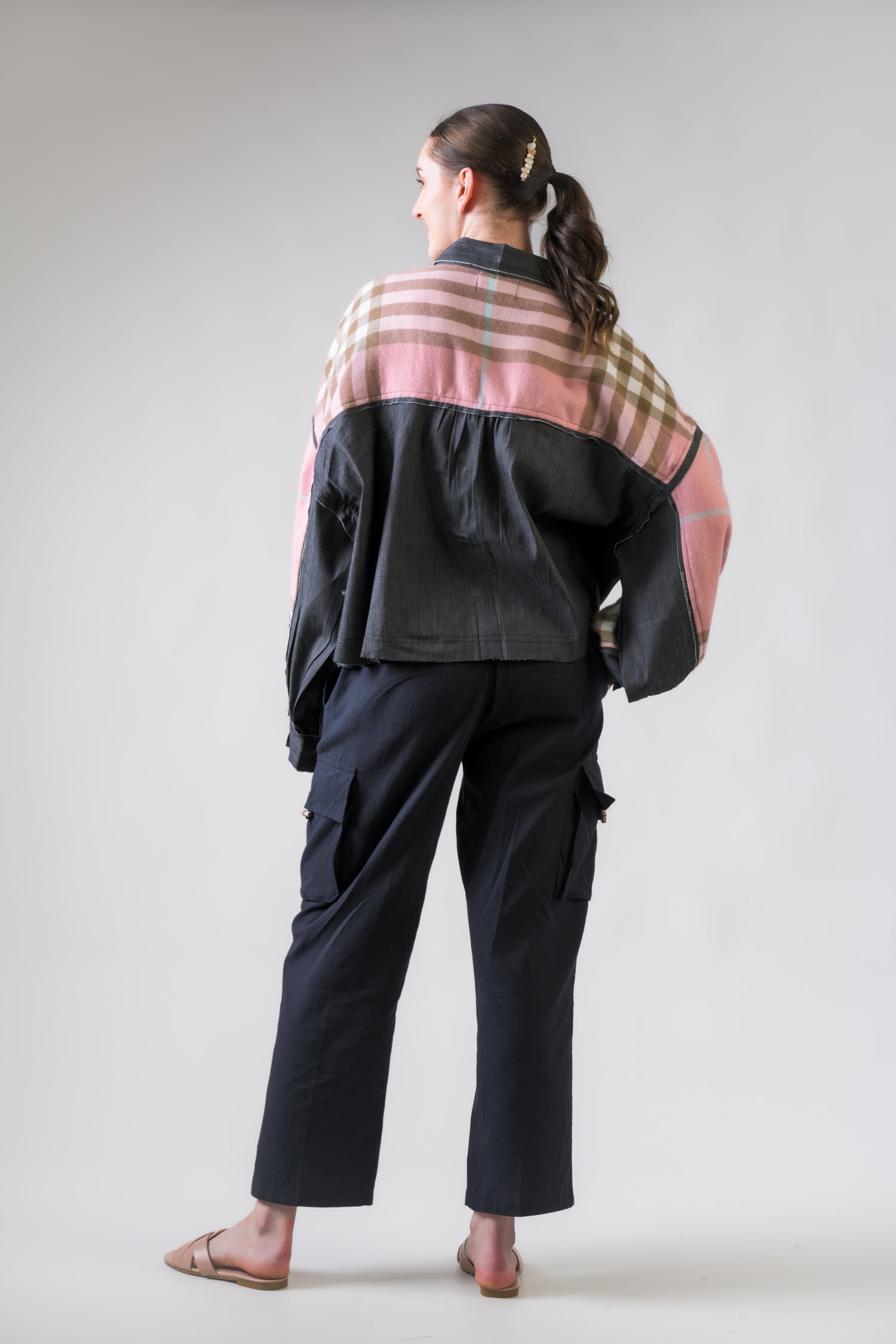 Rhea Light Jacket with Plaid Assorted / Small