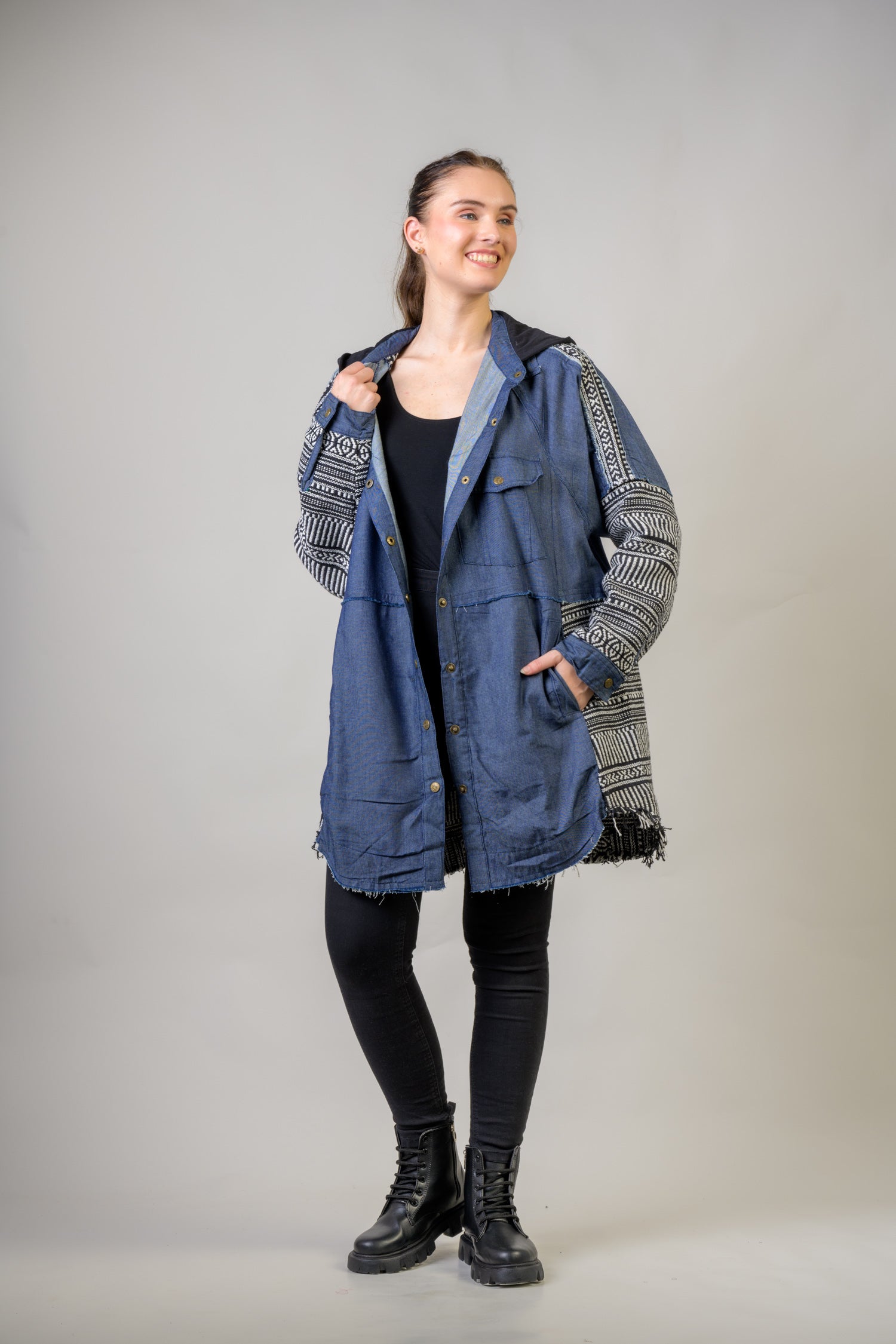 Rhea Convivial Jacket Blue / S/M