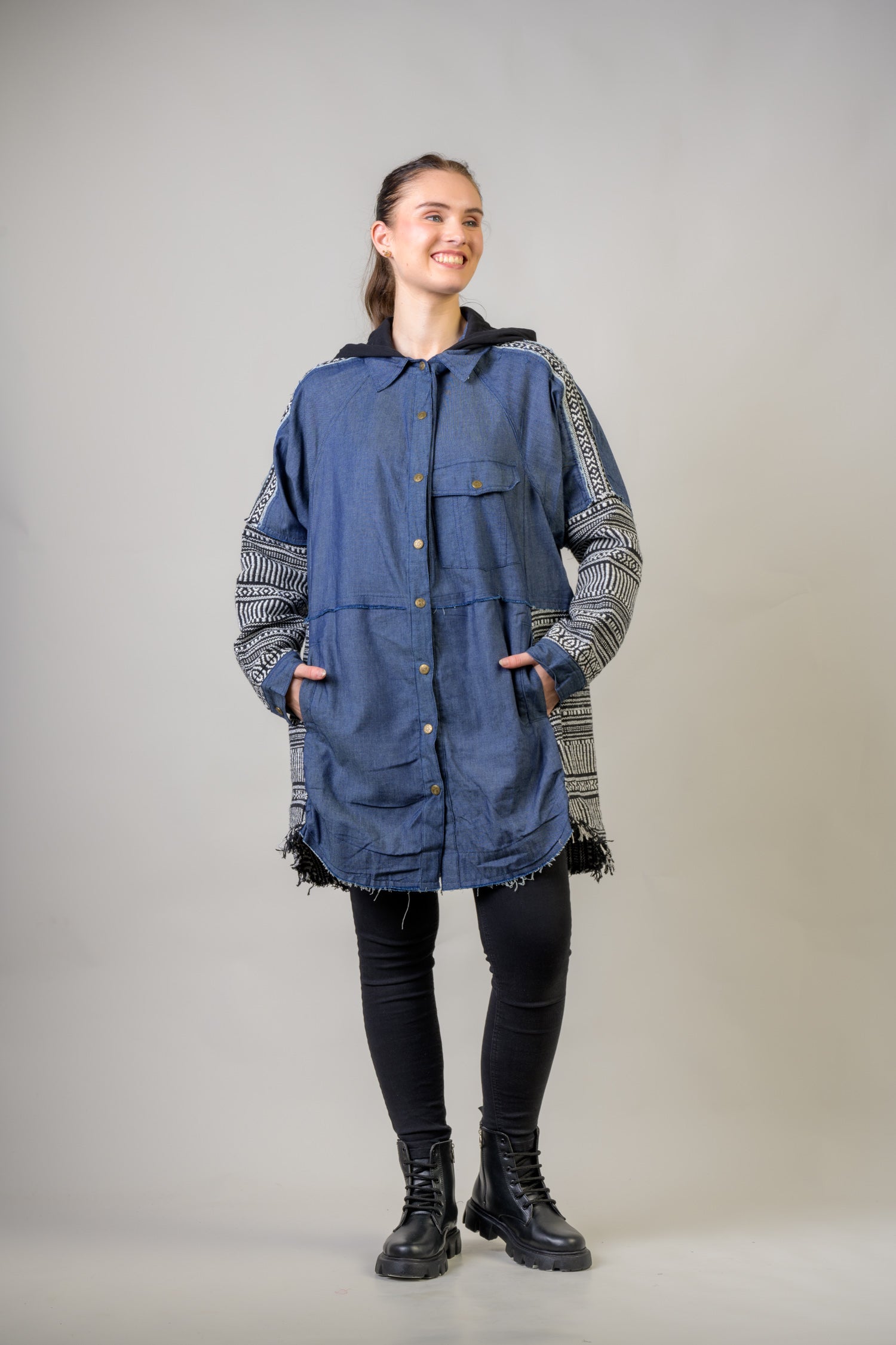 Rhea Convivial Jacket Blue / S/M