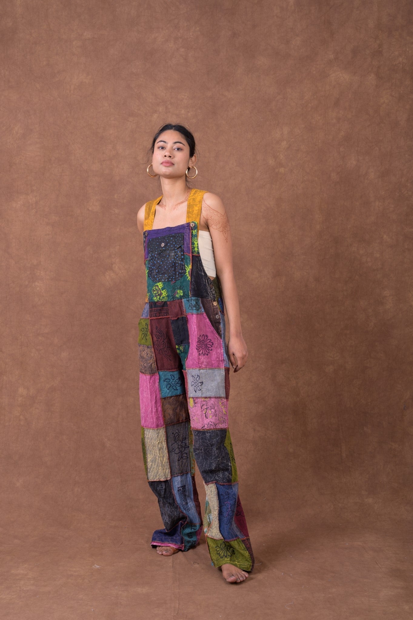 Rhea Patch Jumper Multicolor / Large