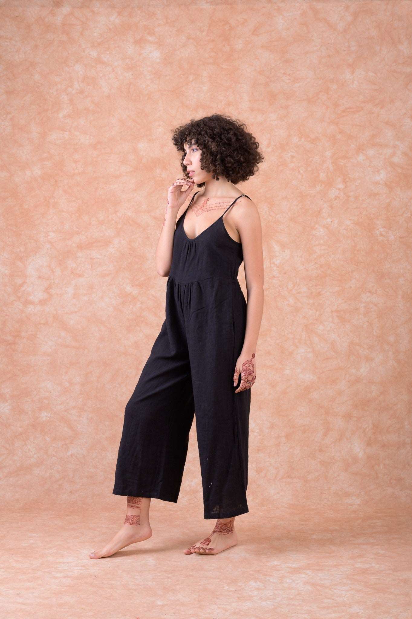 Rhea Amber Jumpsuit Black / S/M