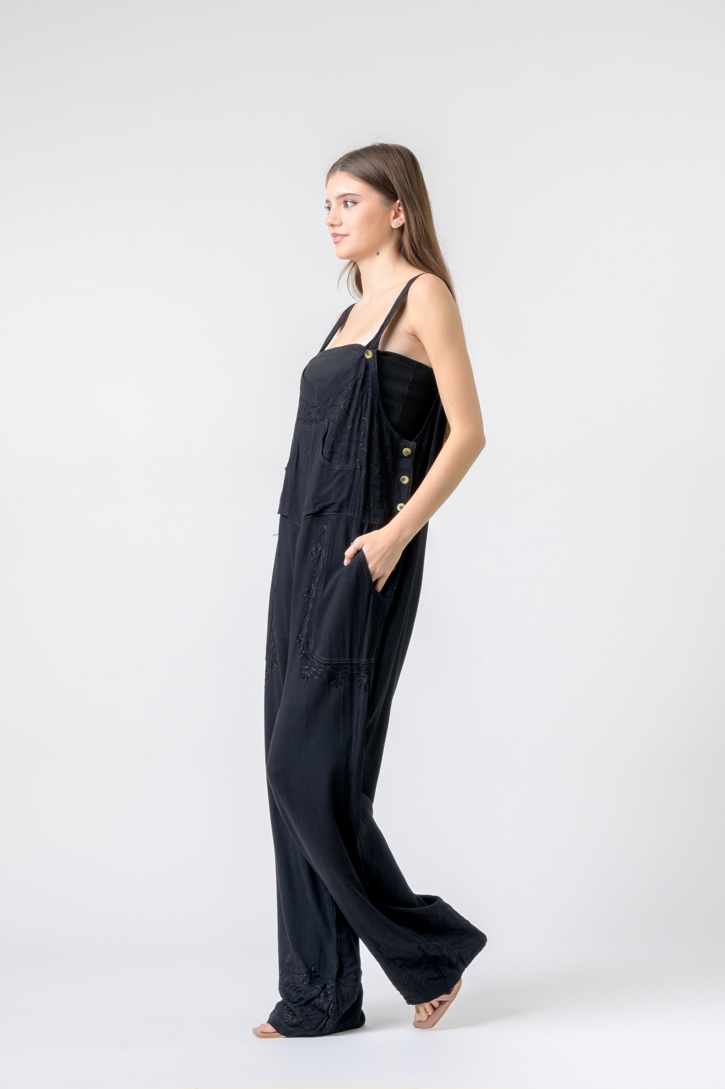 Rhea Lace And Patterned Jumper