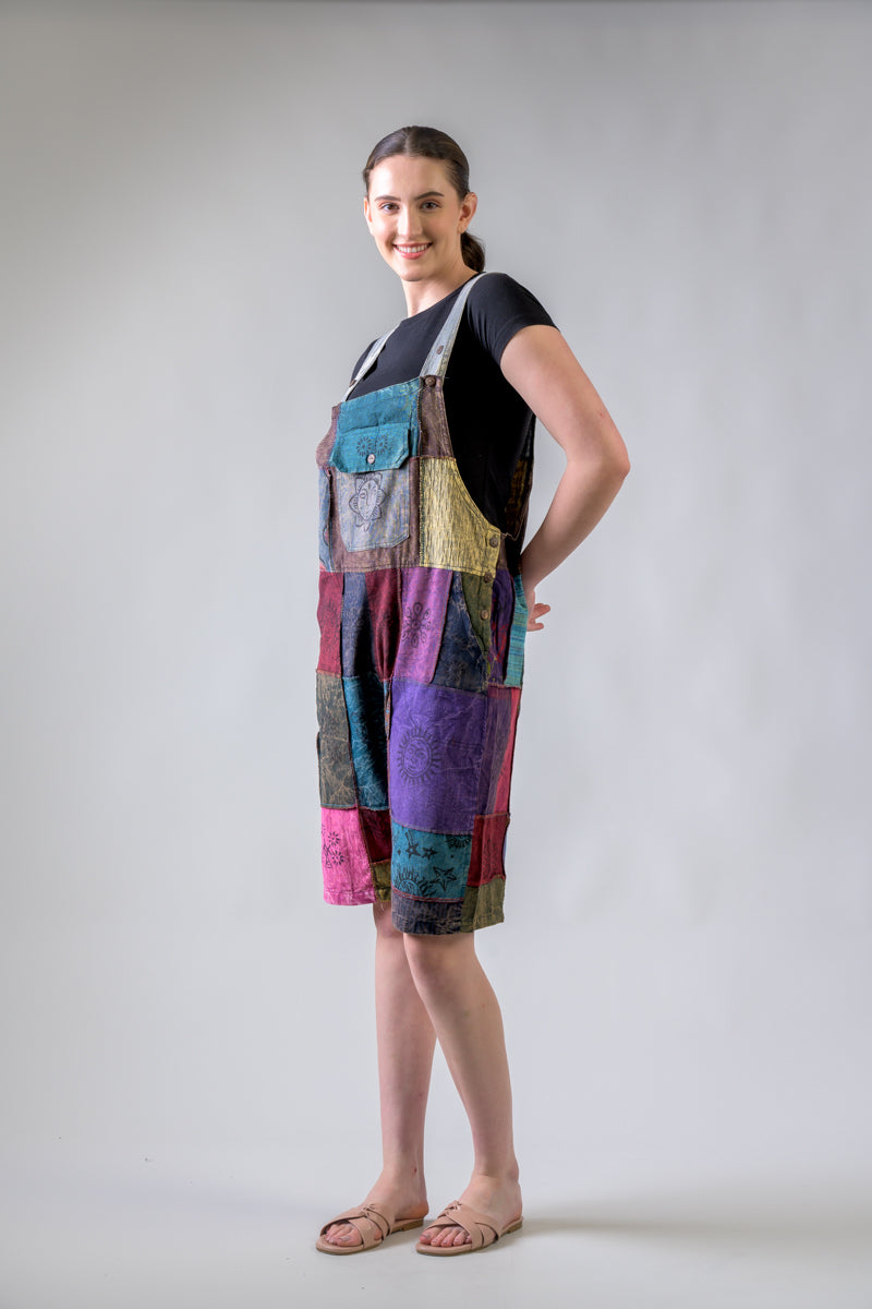 Rhea Cotton Patch Short Jumper (Assorted)