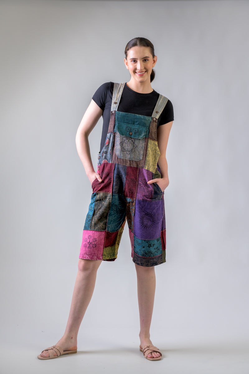 Rhea Cotton Patch Short Jumper