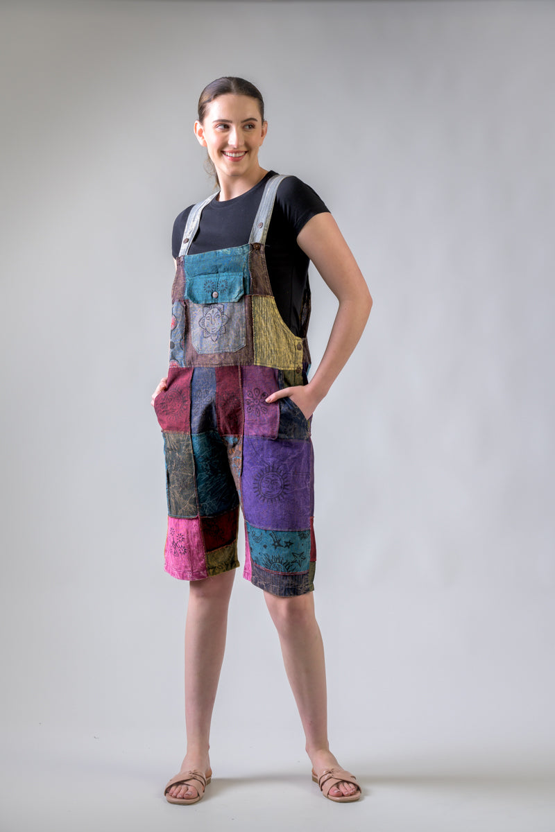 Rhea Cotton Patch Short Jumper