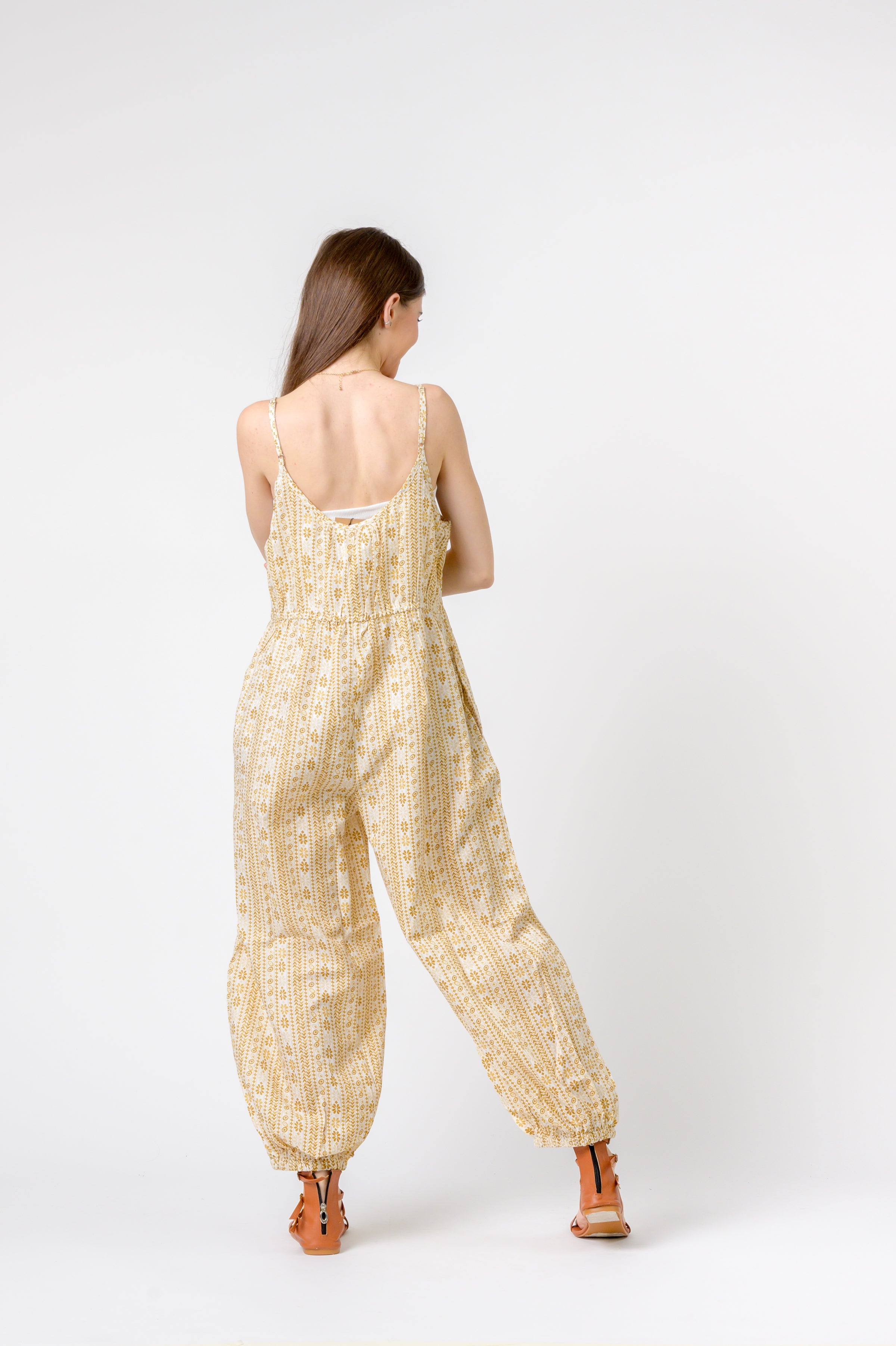 Rhea Eva Jumpsuit Flower Print