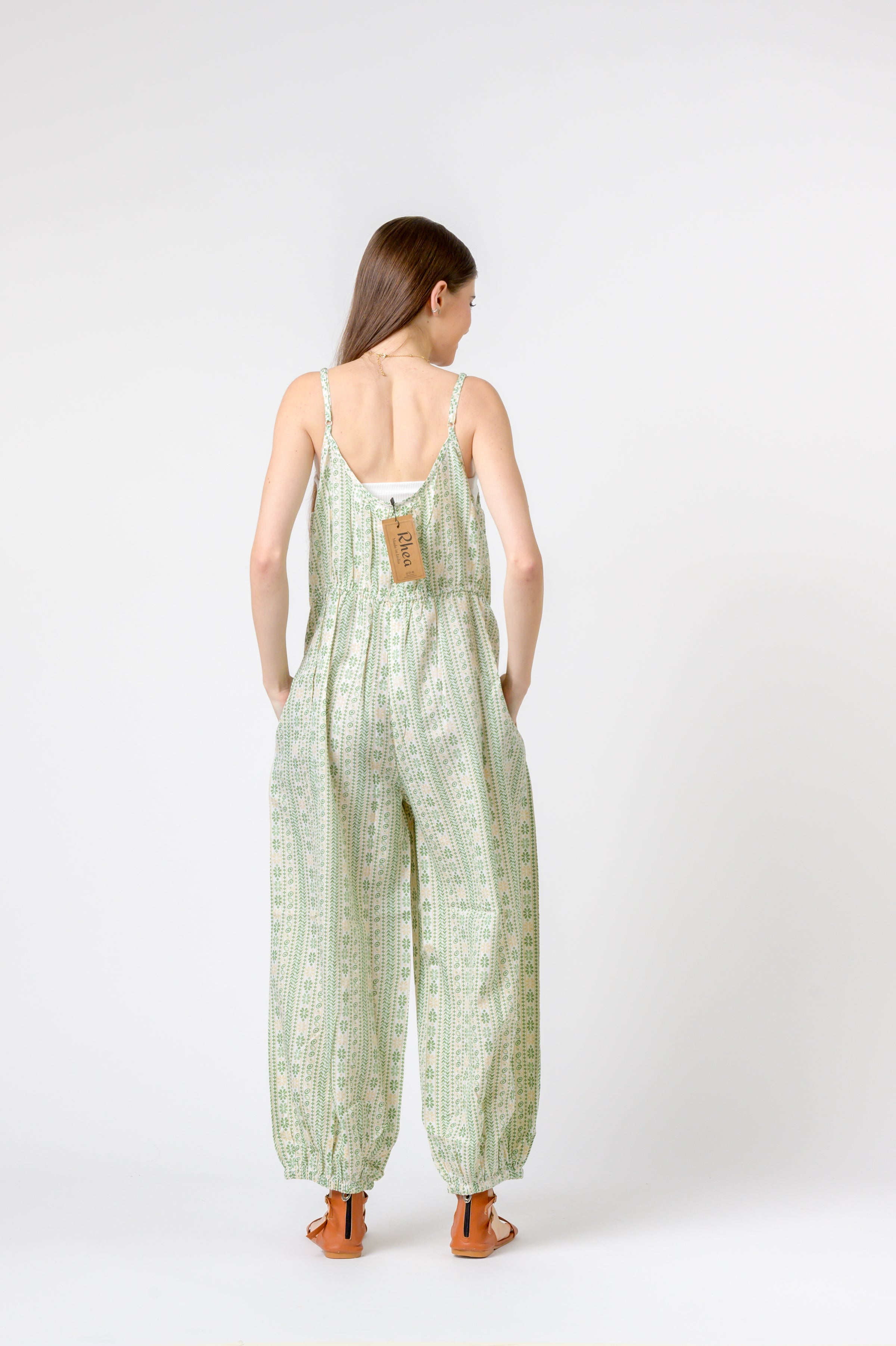 Rhea Eva Jumpsuit Flower Print