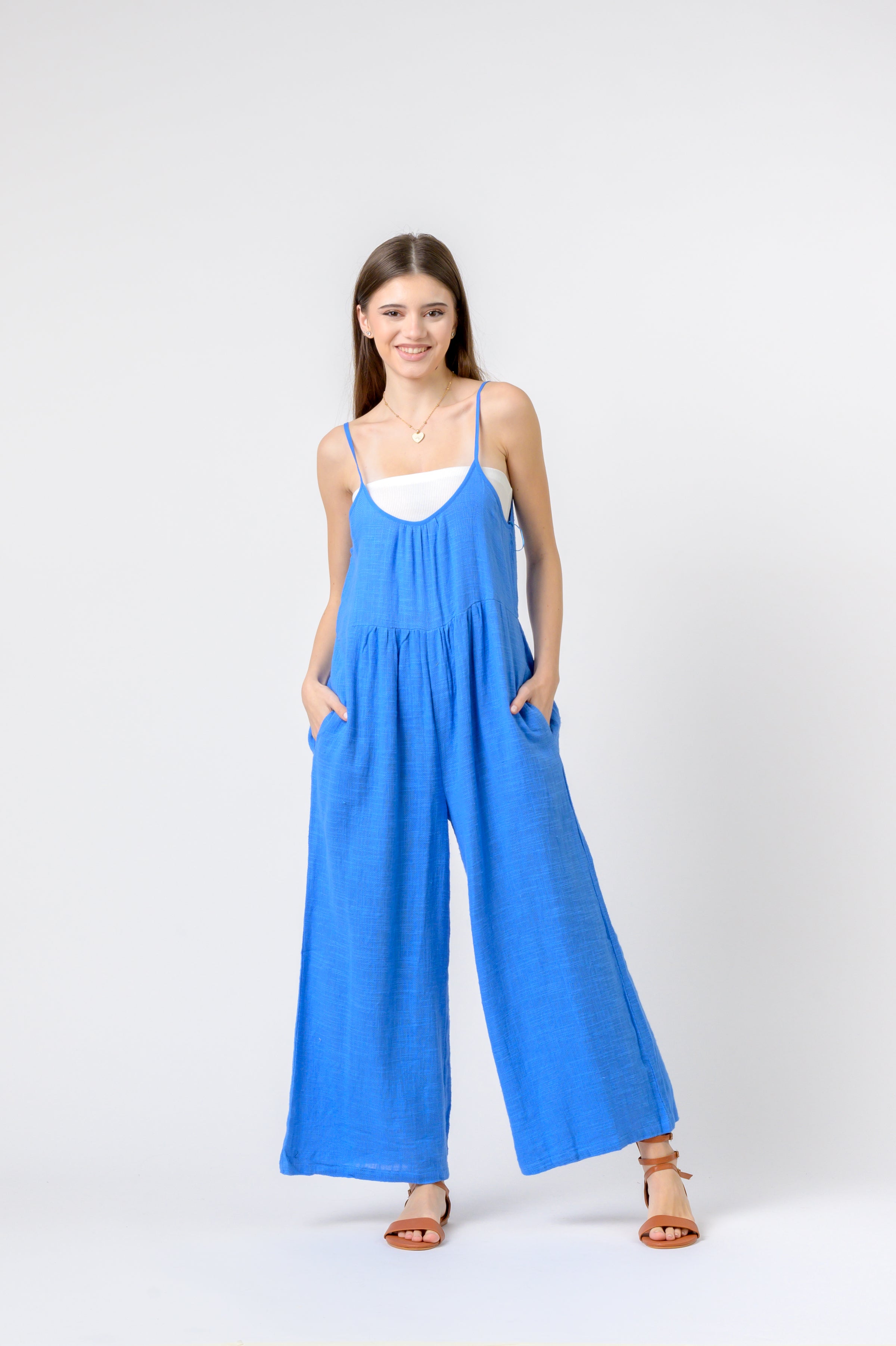 Rhea Eva Wide Leg Jumpsuit