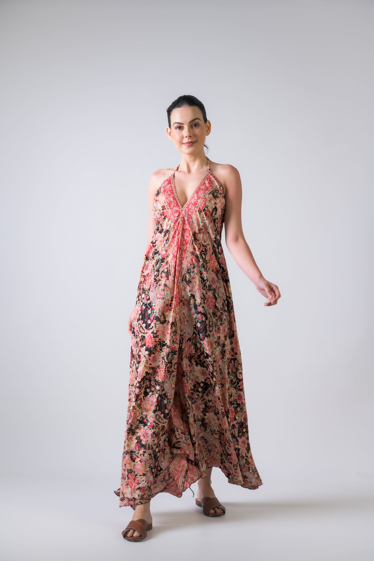 Rhea Wide Leg Printed Jumpsuit Assorted / One Size