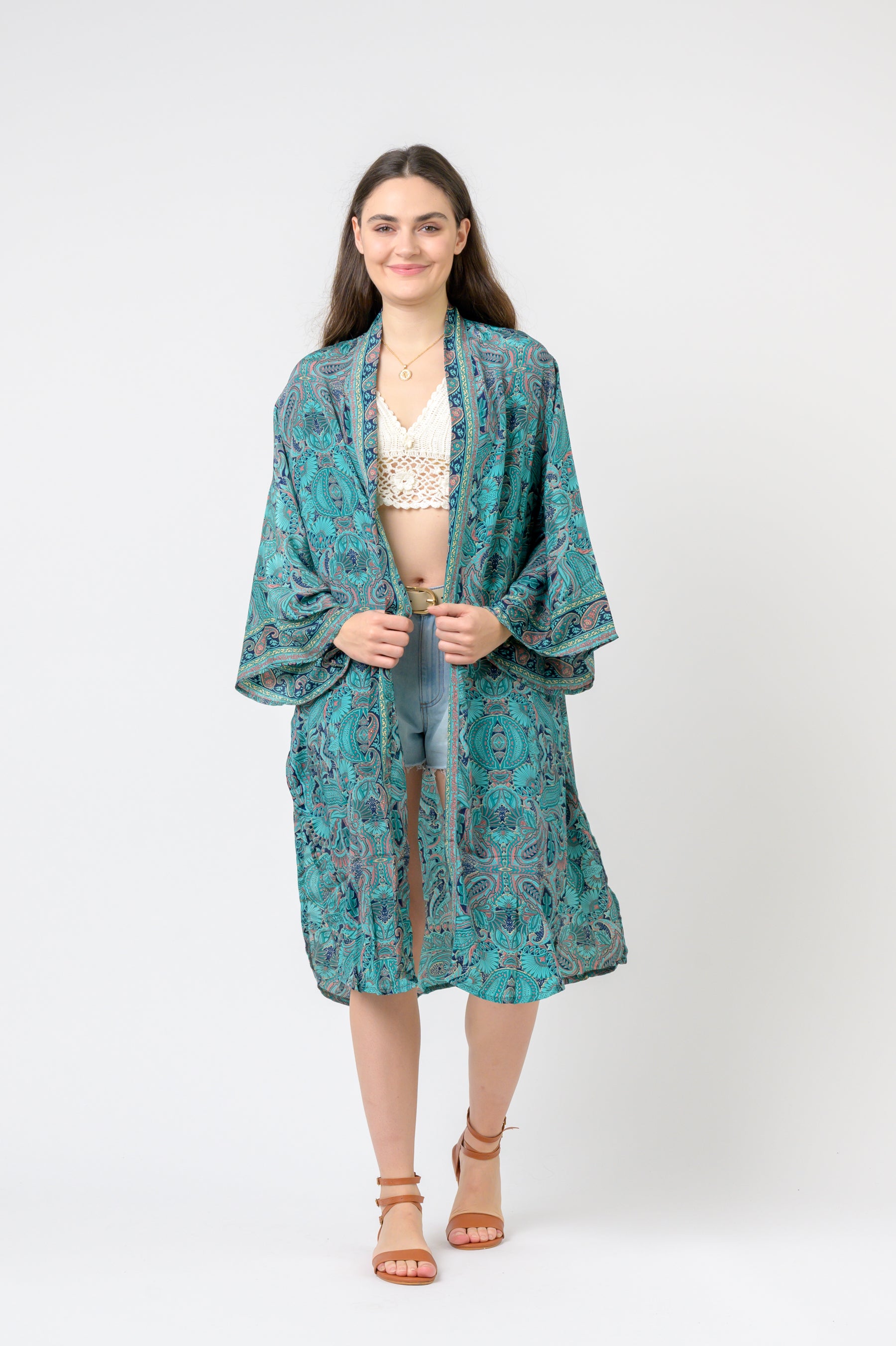 Rhea Night Style Kimono (Assorted)