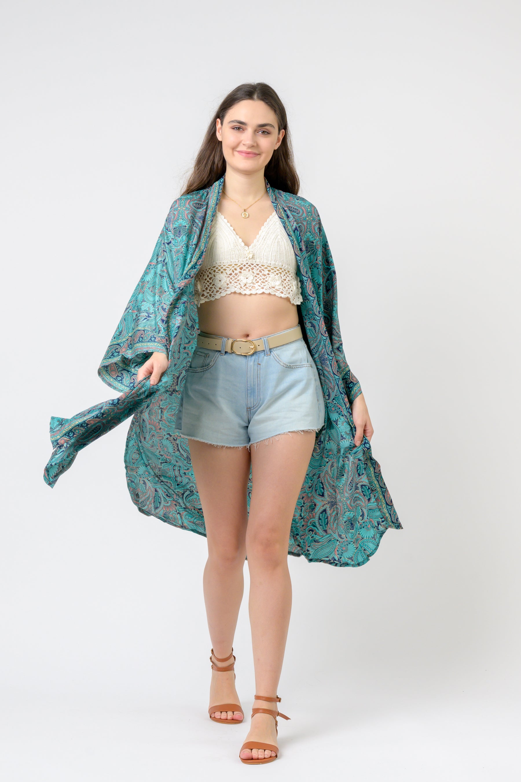 Rhea Night Style Kimono (Assorted)