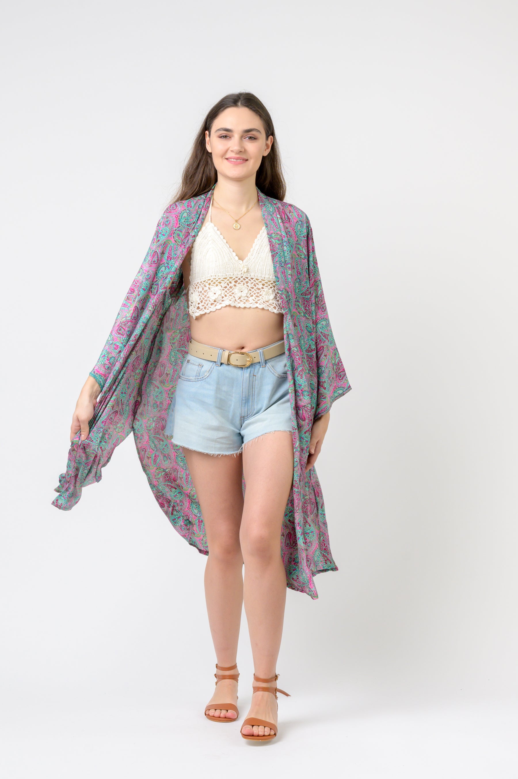 Rhea Night Style Kimono (Assorted)