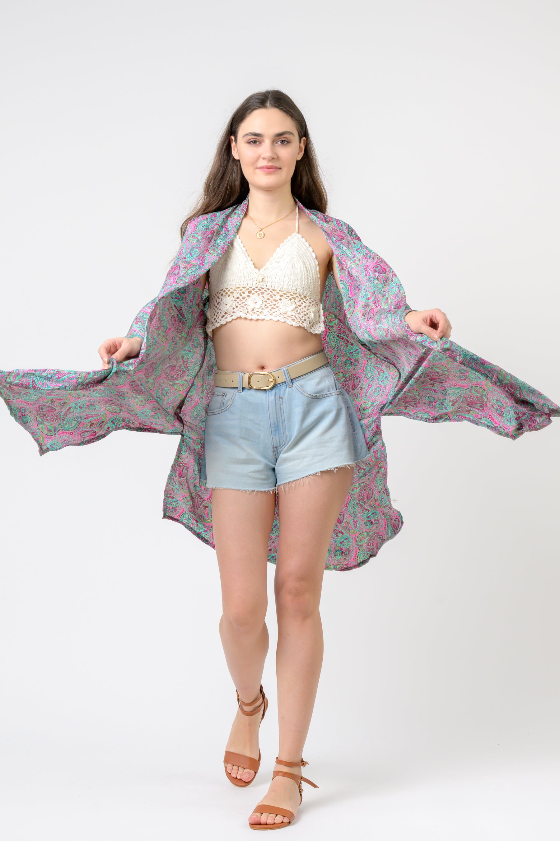 Rhea Night Style Kimono (Assorted)