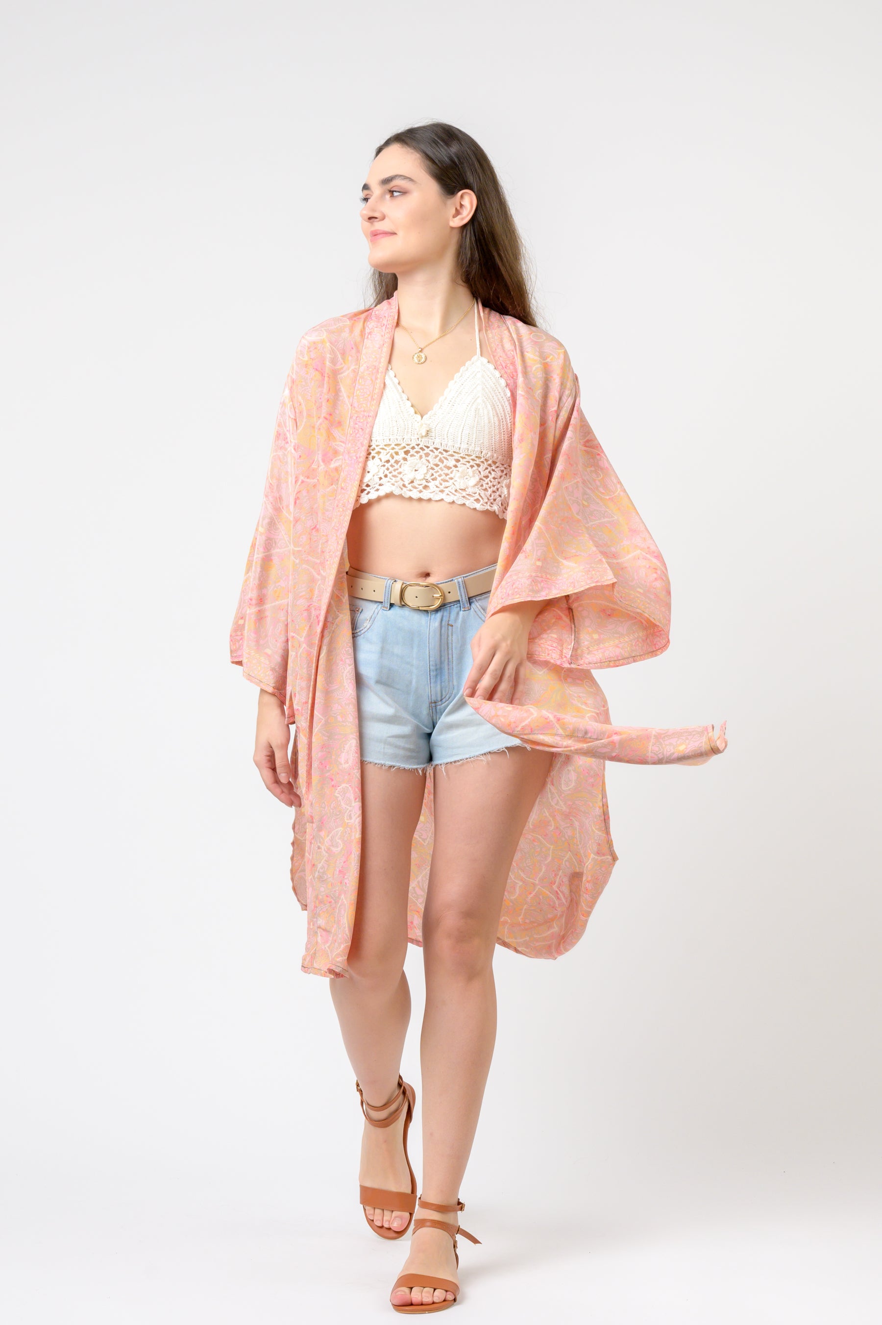 Rhea Night Style Kimono (Assorted)