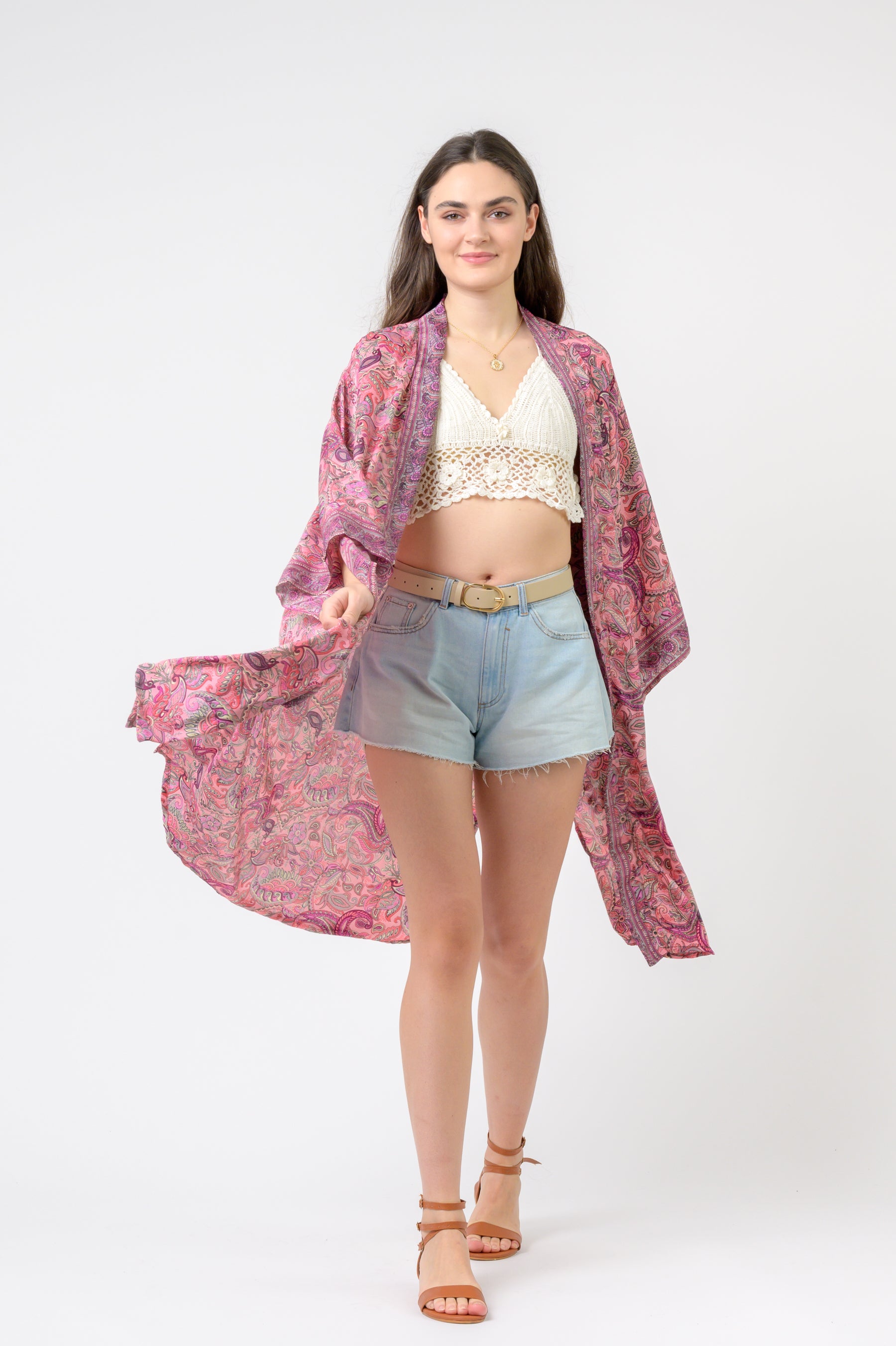 Rhea Night Style Kimono (Assorted)