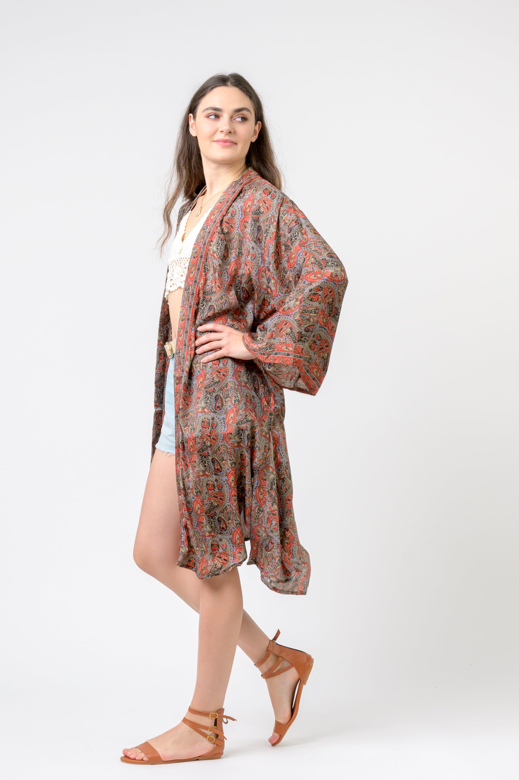 Rhea Night Style Kimono (Assorted)