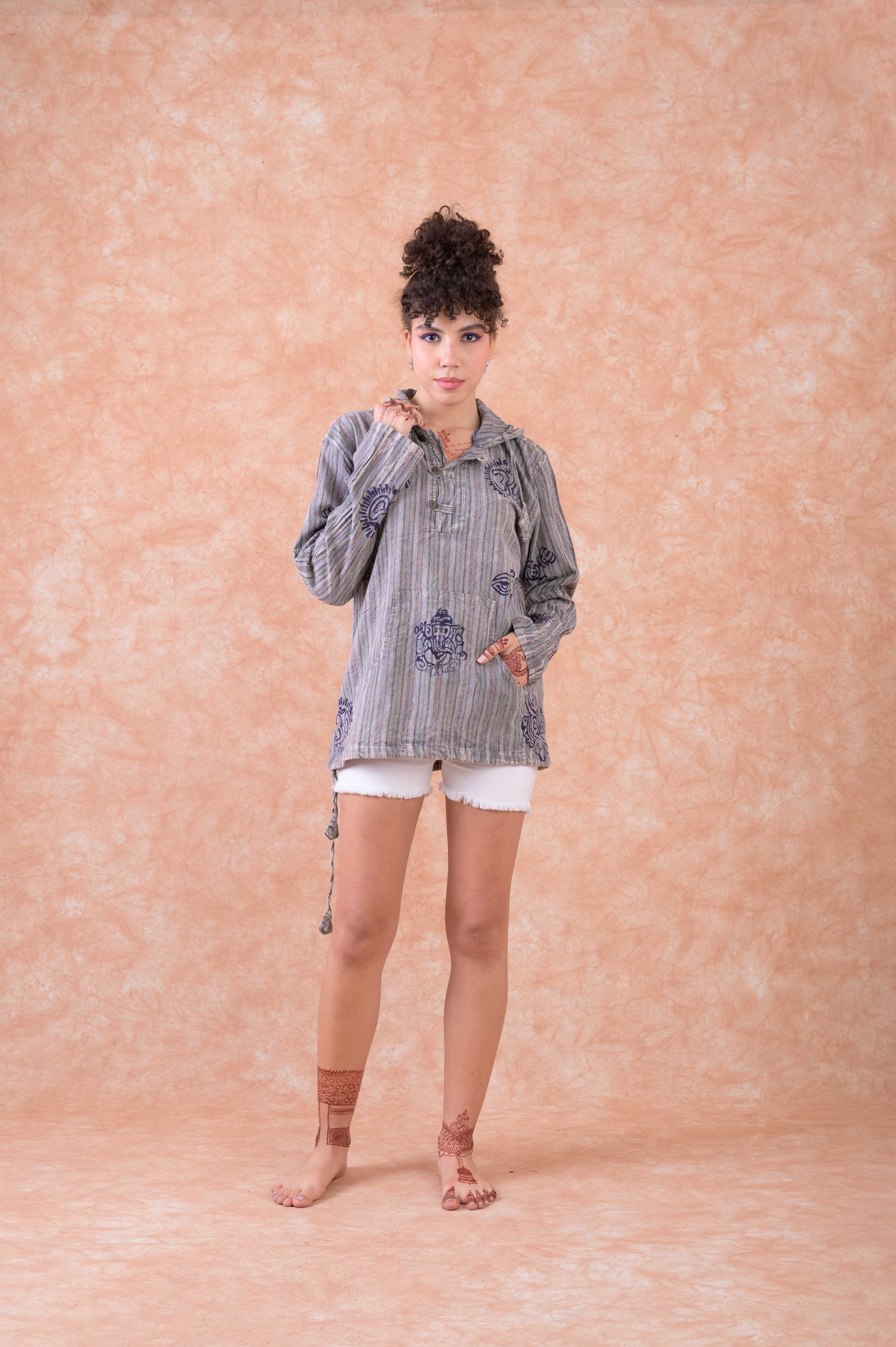 Rhea Symboled Lite Hoodie