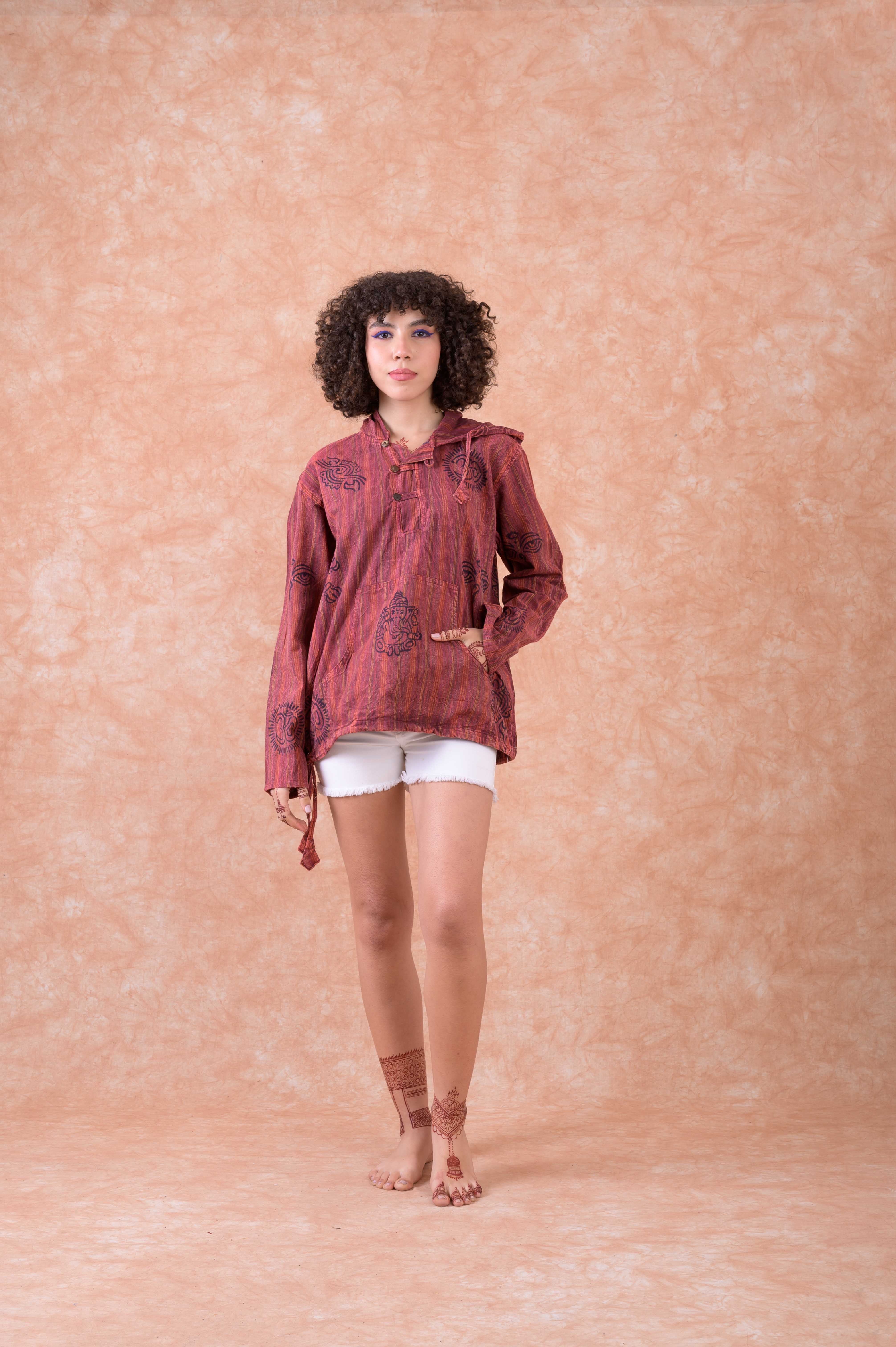 Rhea Symboled Lite Hoodie