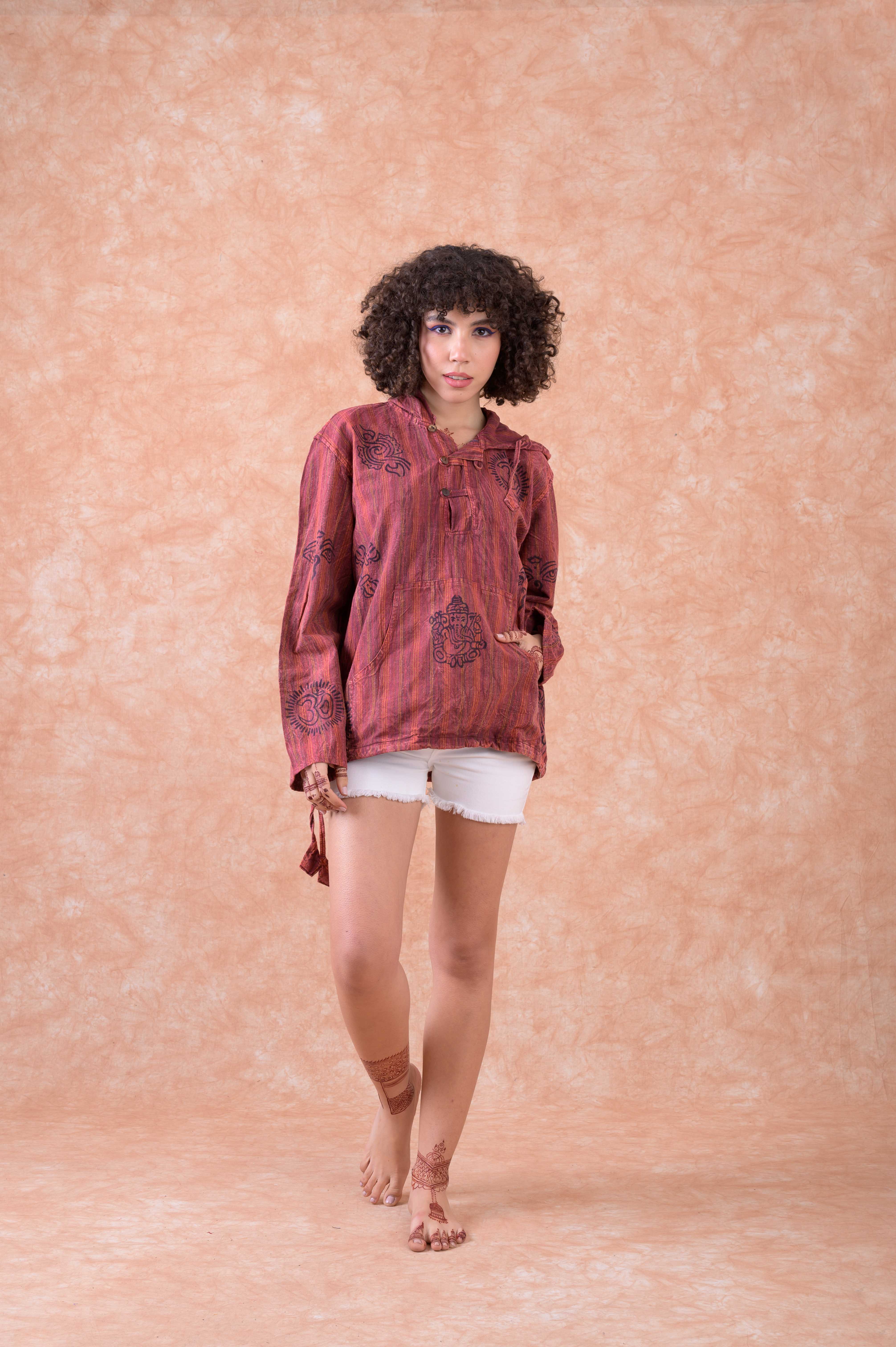 Rhea Symboled Lite Hoodie