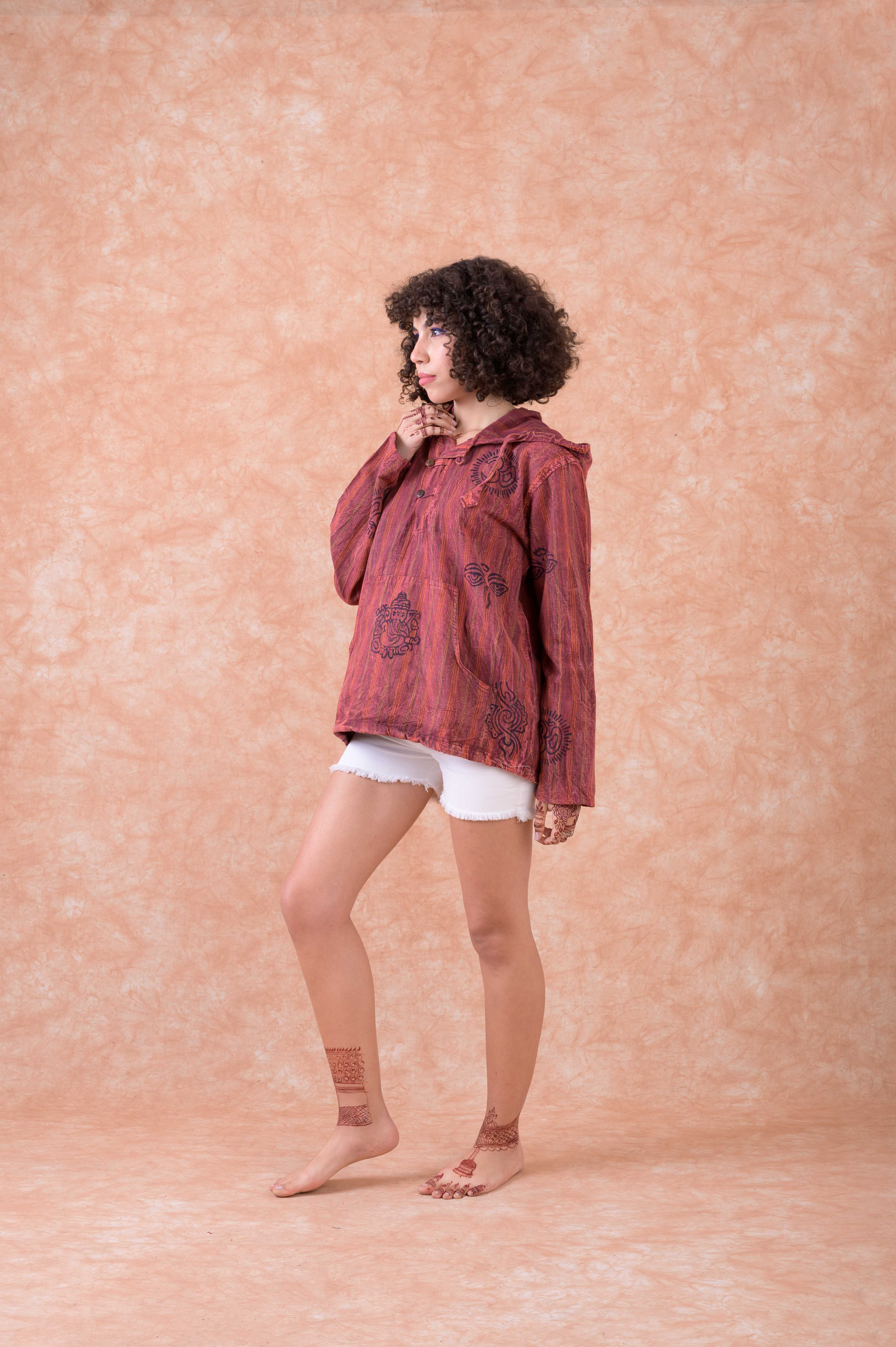 Rhea Symboled Lite Hoodie