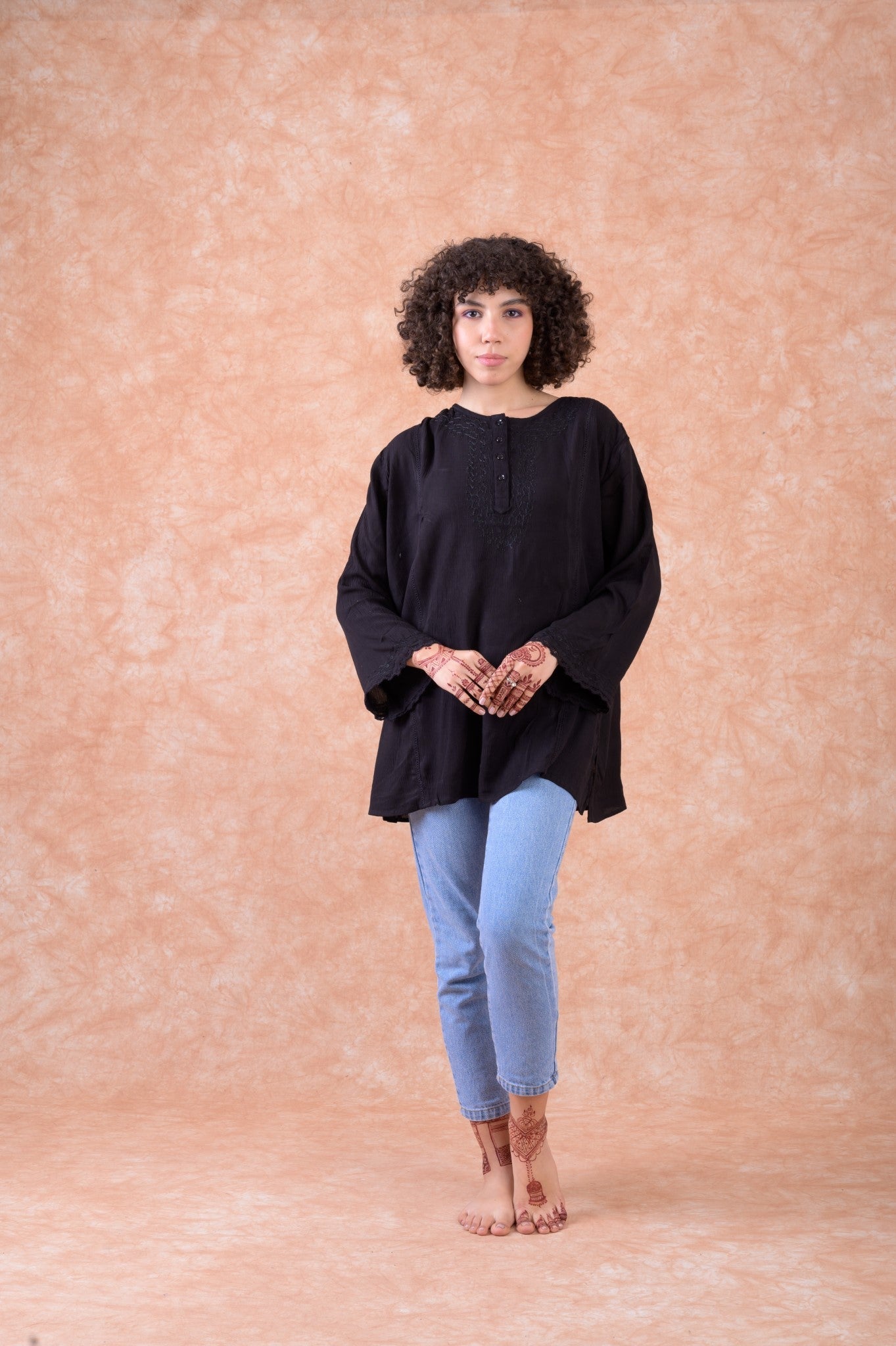 Rhea Natasha Top Black / S/M
