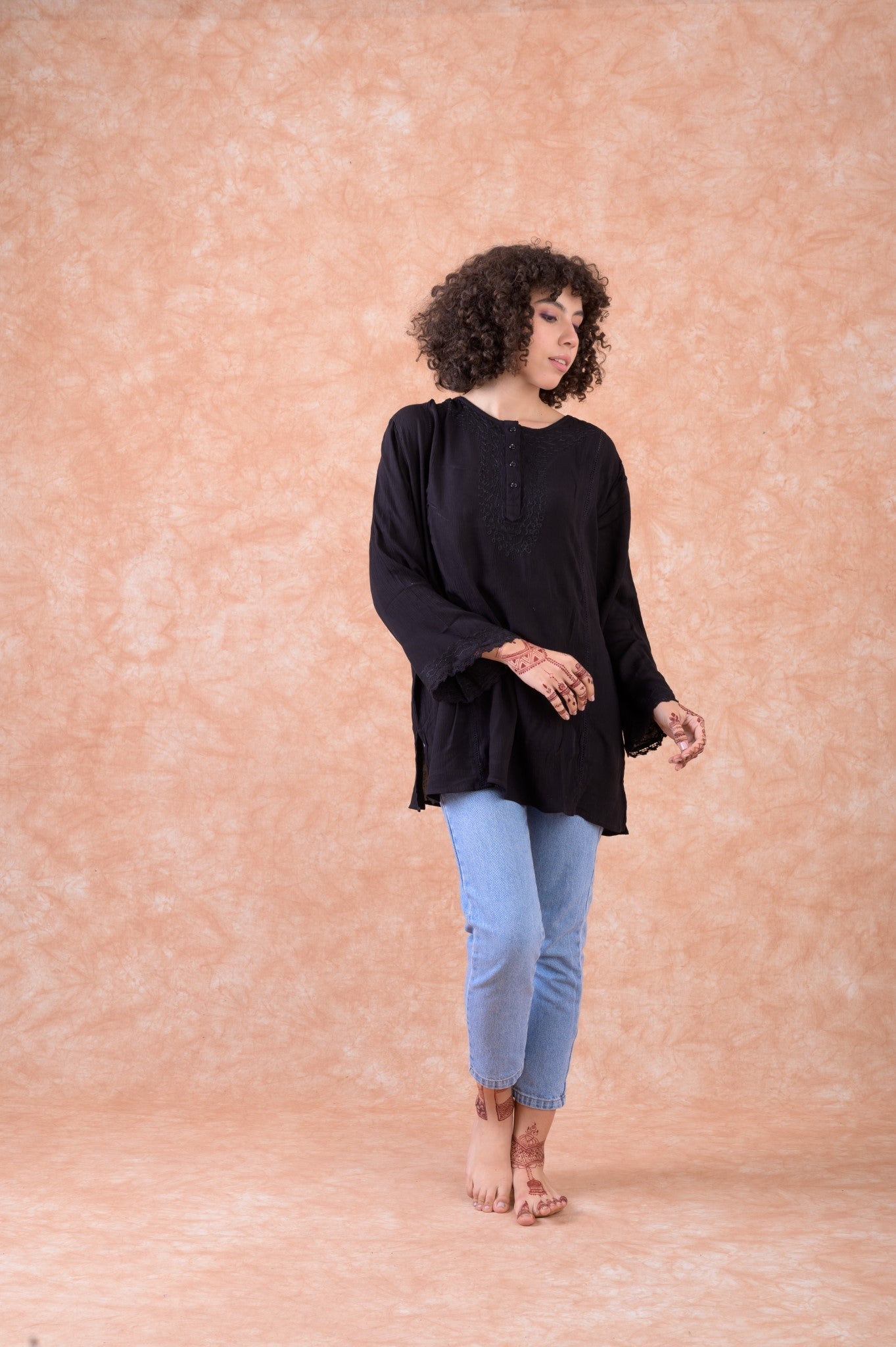 Rhea Natasha Top Black / S/M