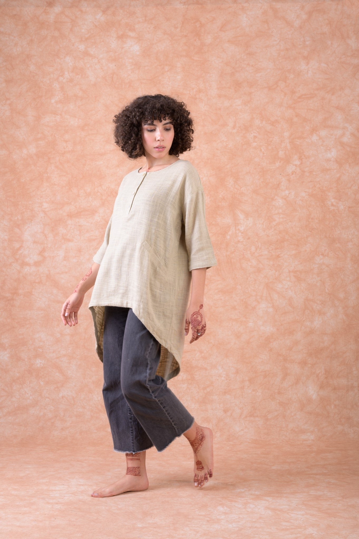 Rhea Glasgow Tunic Top