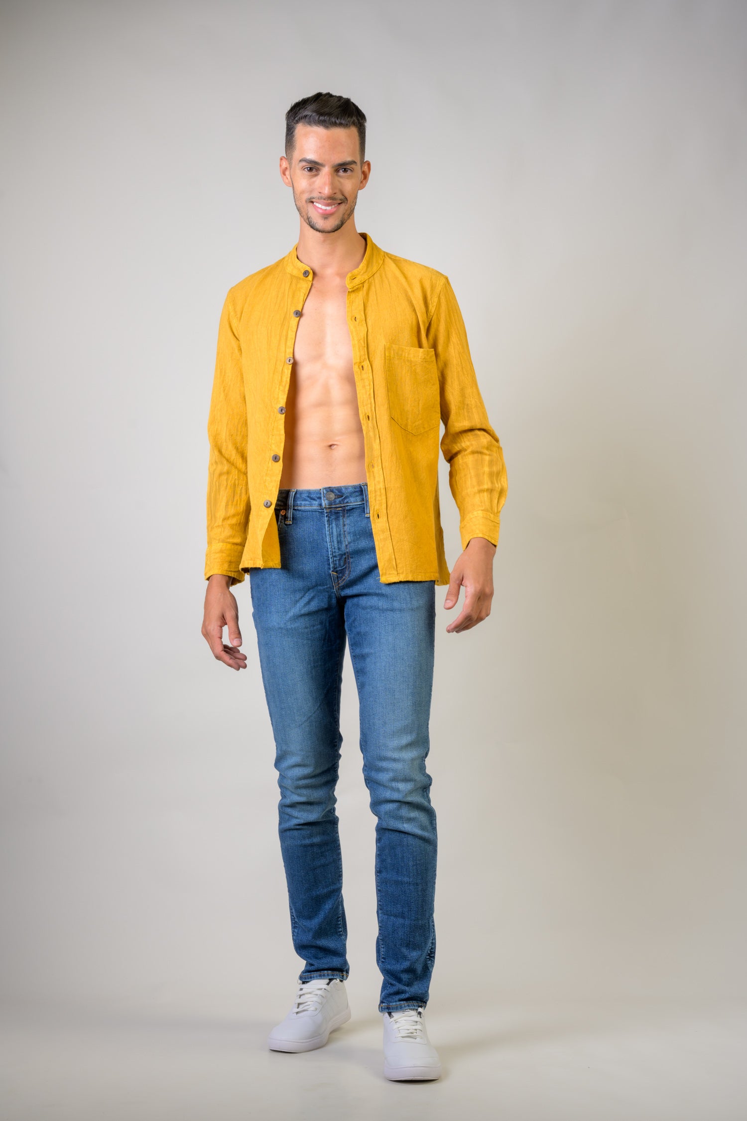 Rhea Cotton Button-Down Shirt