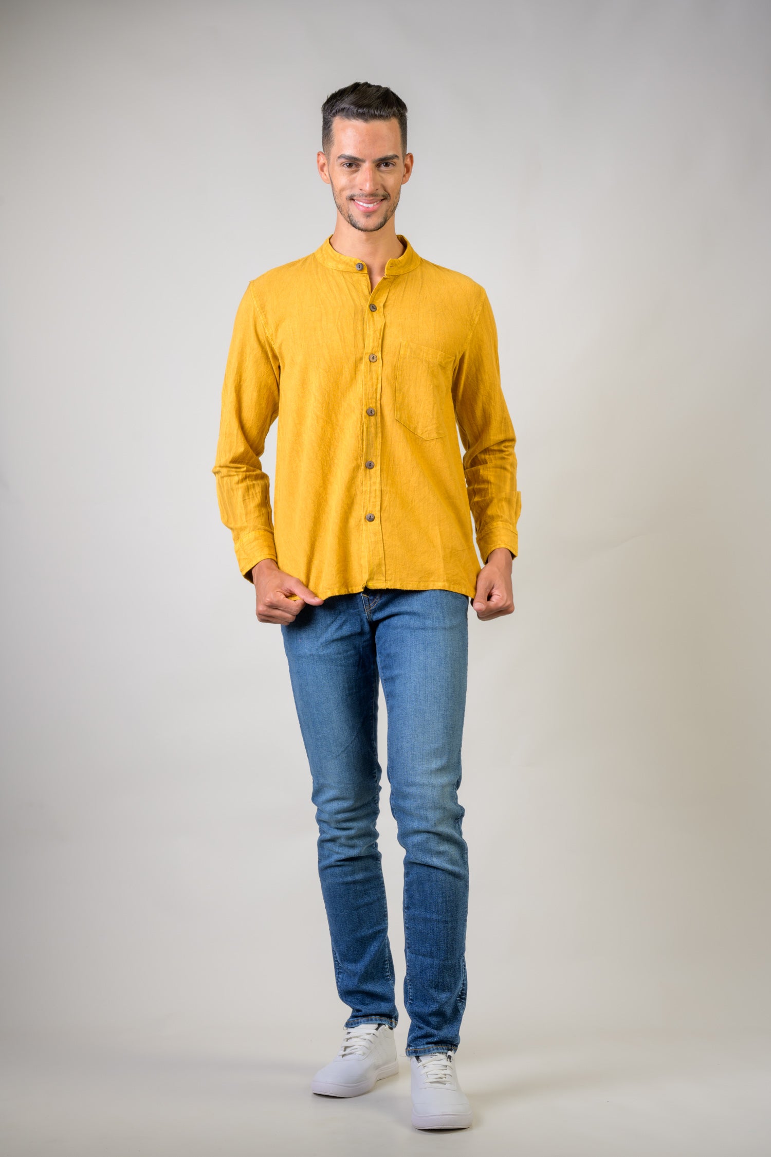 Rhea Cotton Button-Down Shirt