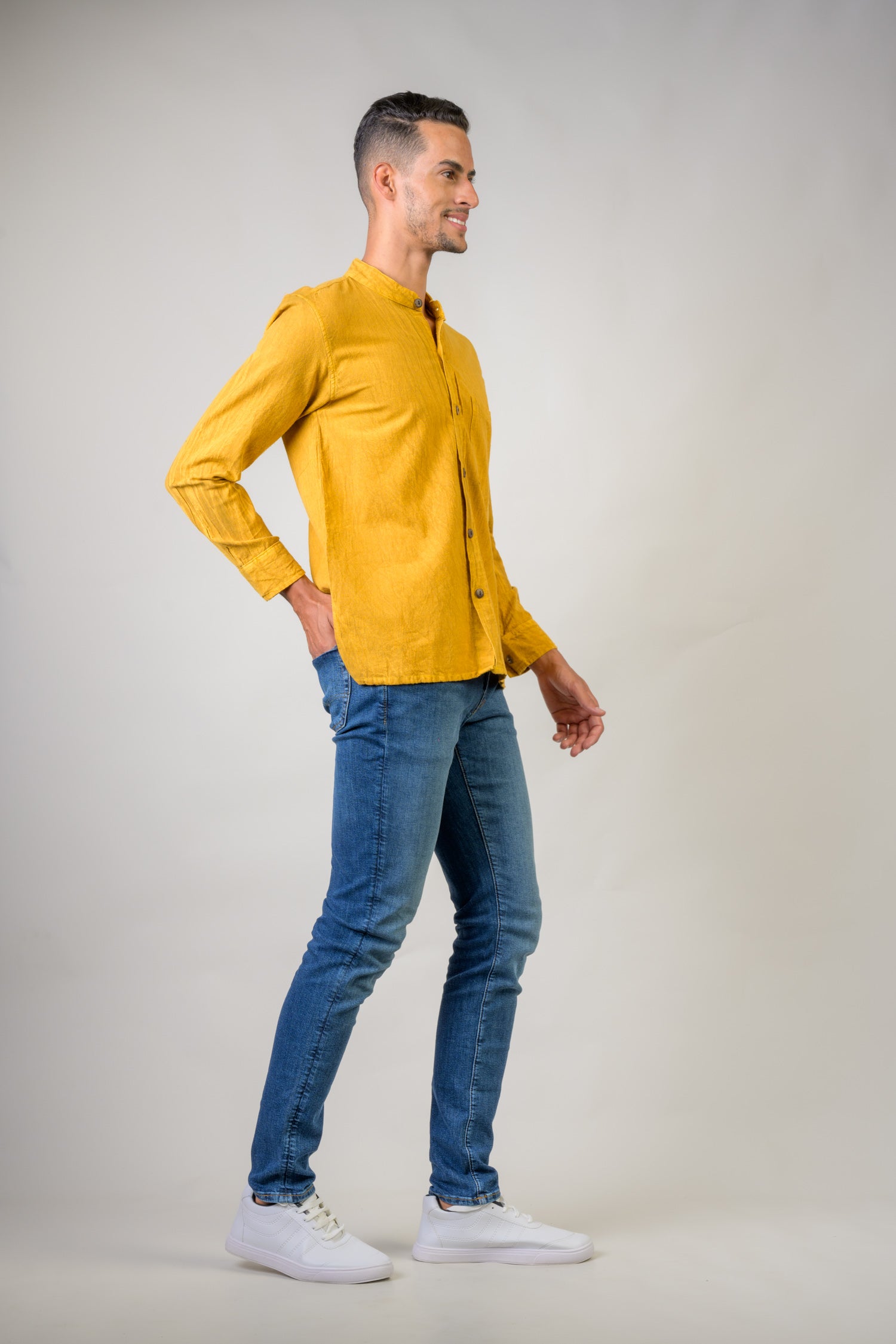 Rhea Cotton Button-Down Shirt