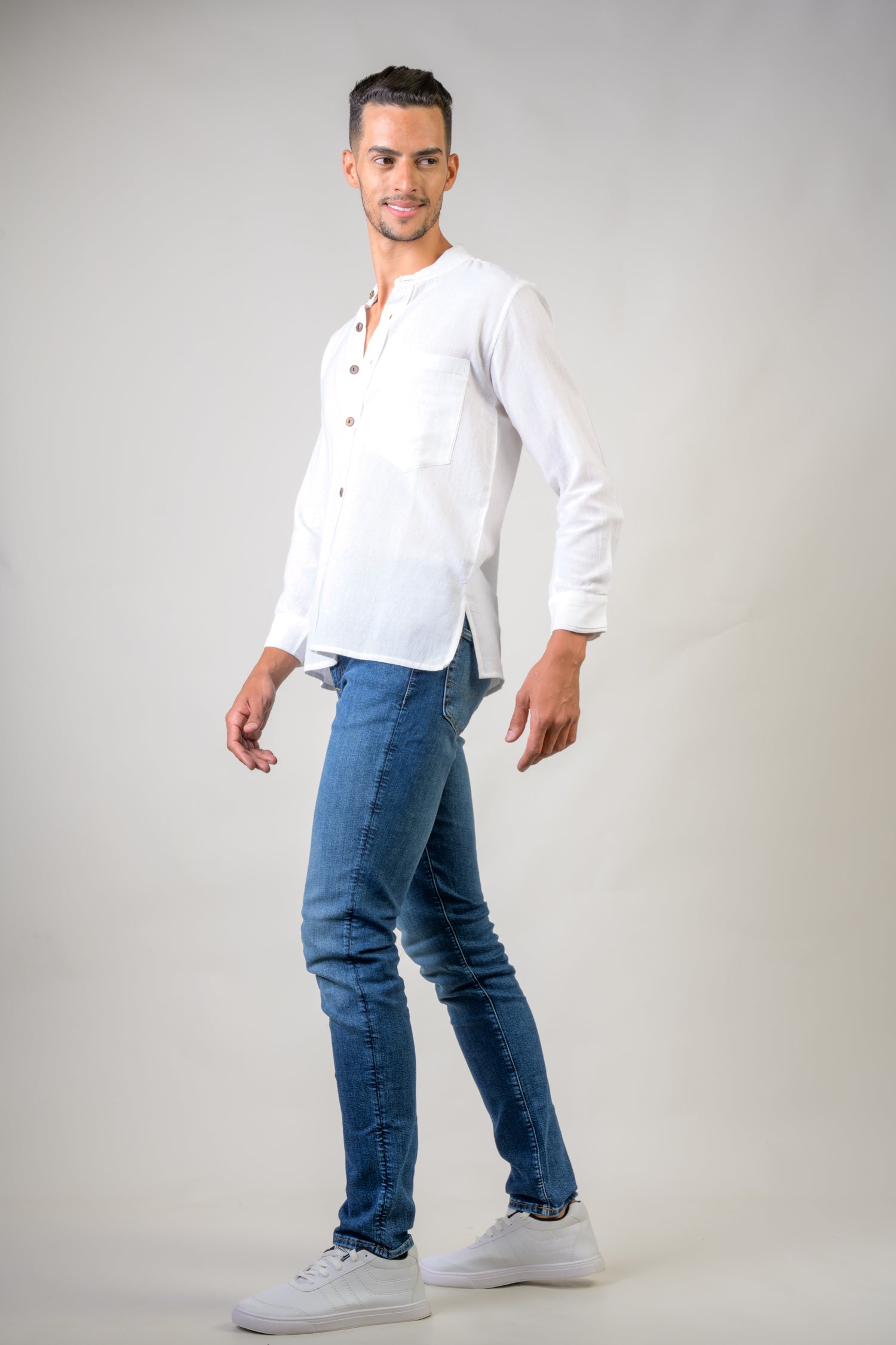 Rhea Cotton Button-Down Shirt