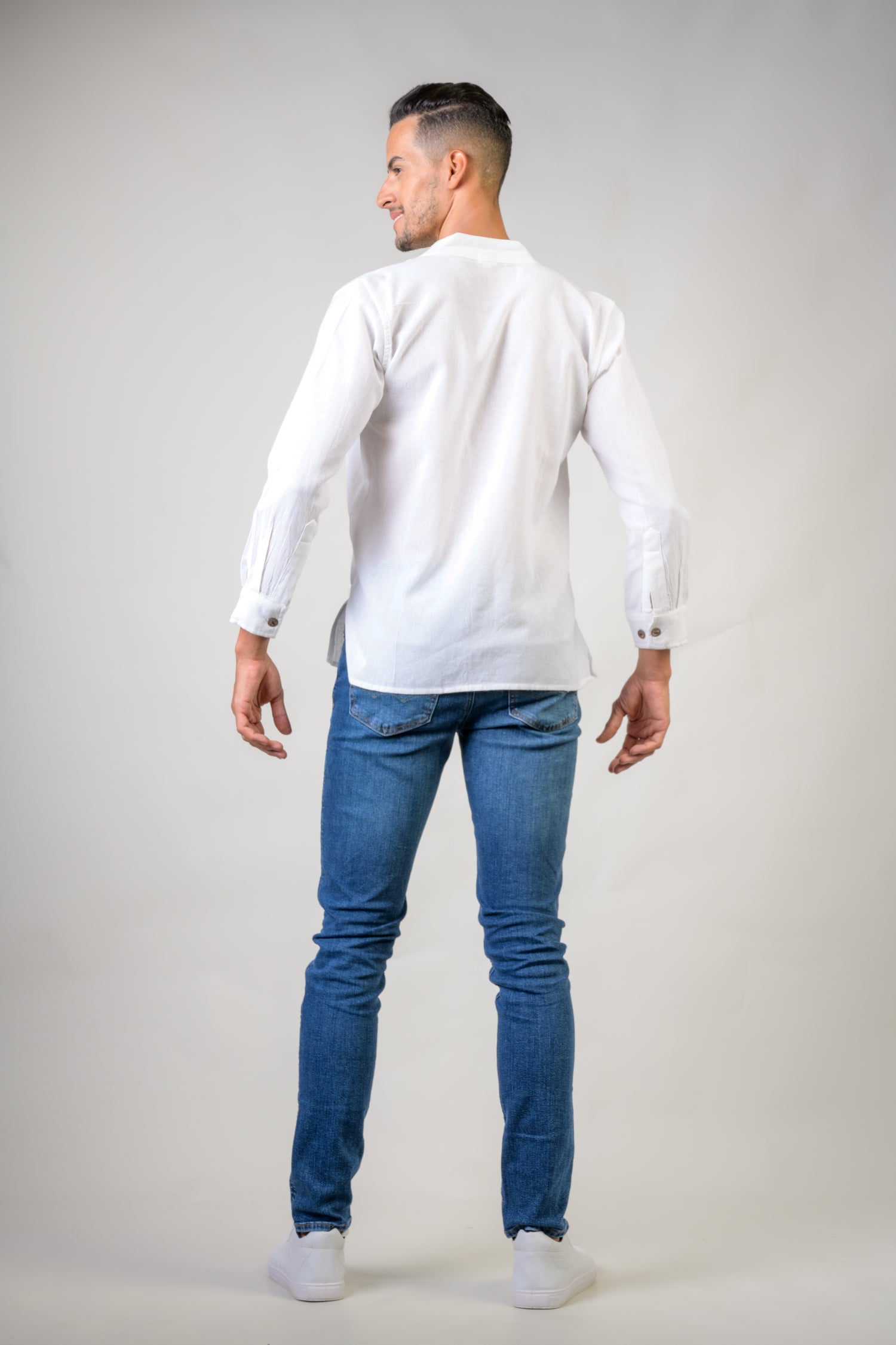 Rhea Cotton Button-Down Shirt