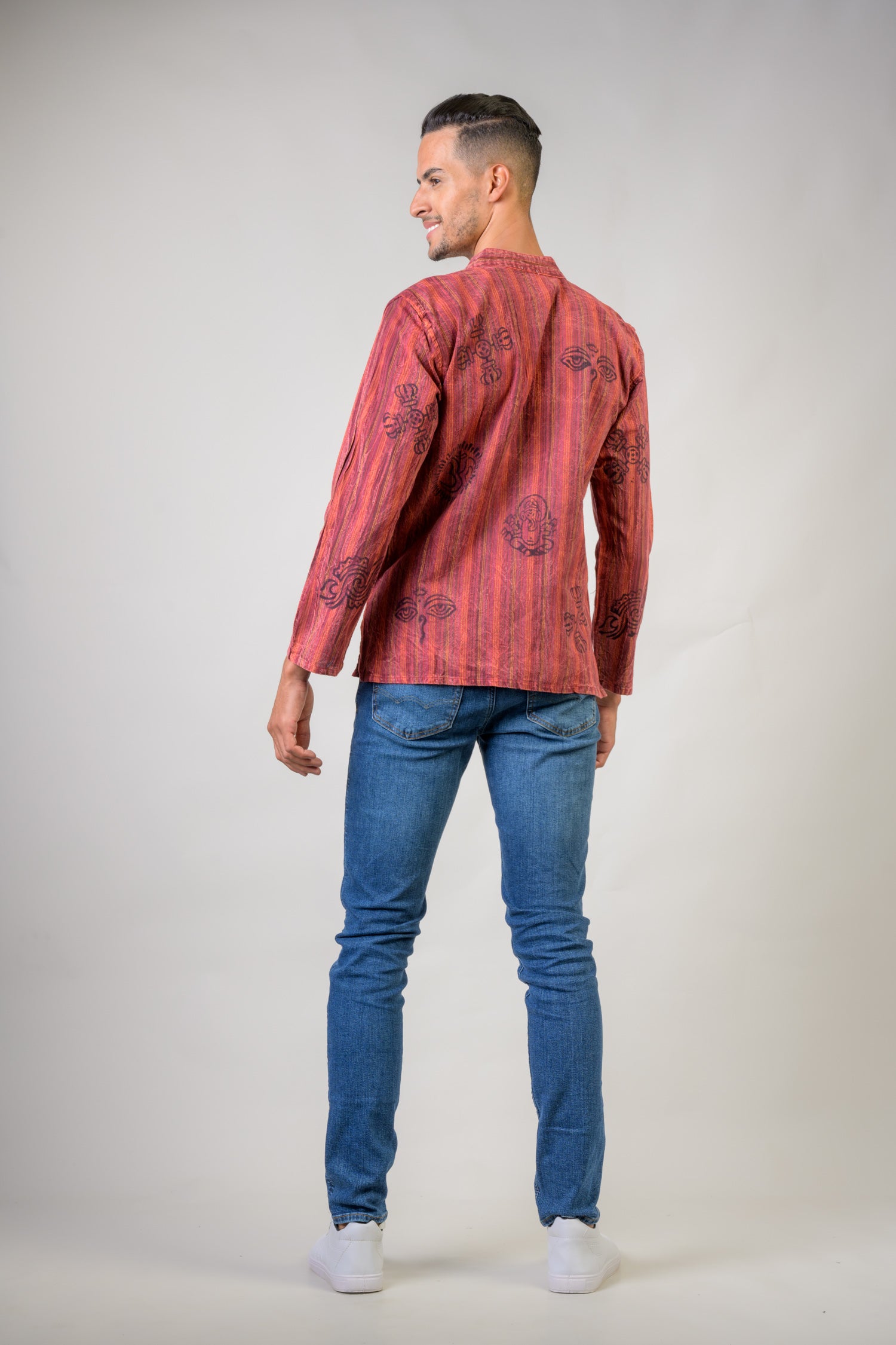 Rhea Cotton Wass Shirt Blue / 2XLarge